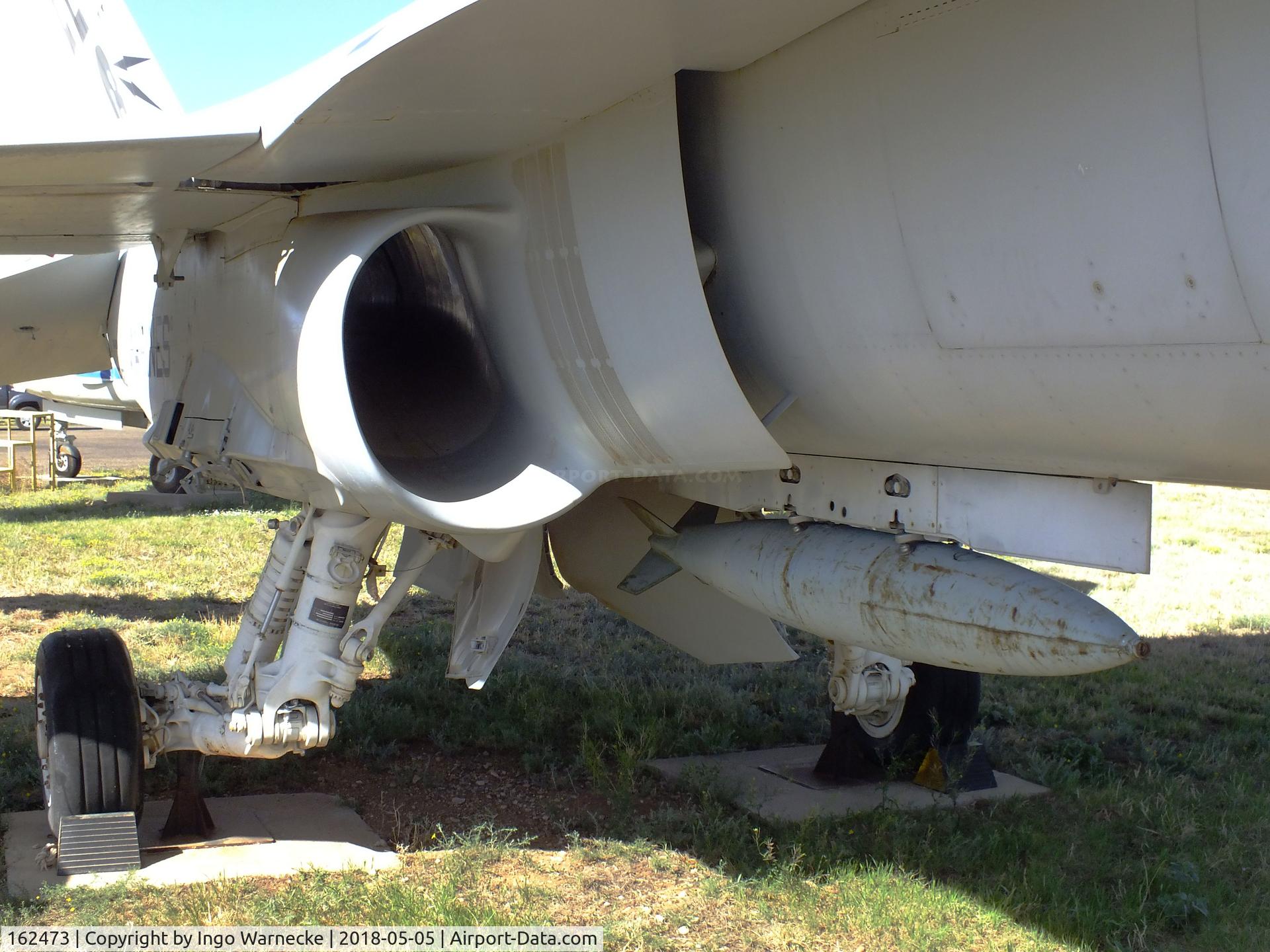 162473, McDonnell Douglas F/A-18A Hornet C/N 0331, McDonnell Douglas F/A-18A Hornet (probably containing parts of an other aircraft) at the Texas Air Museum Caprock Chapter, Slaton TX