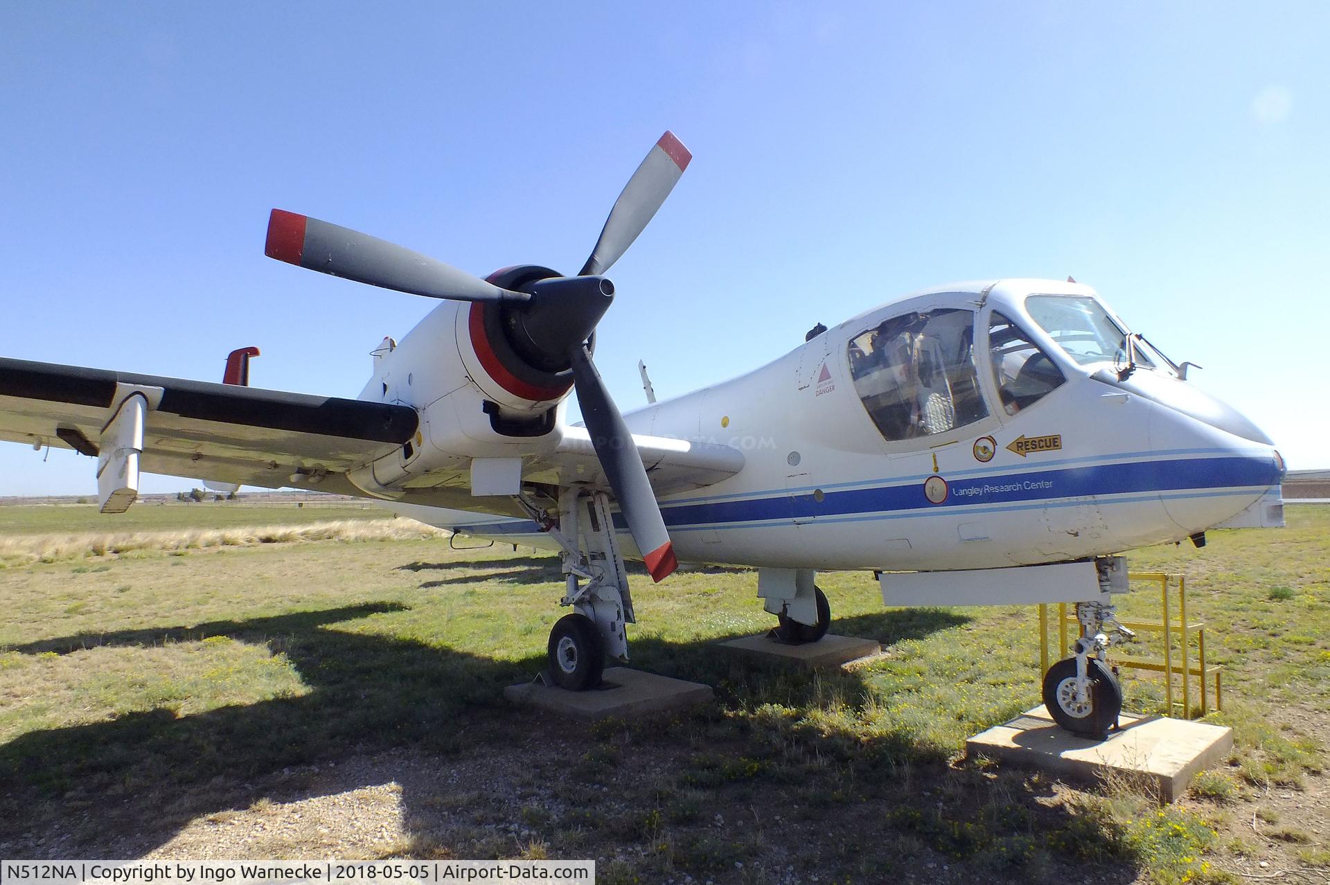 N512NA, 1962 Grumman OV-1B Mohawk C/N 39B, Grumman OV-1B Mohawk at the Texas Air Museum Caprock Chapter, Slaton TX