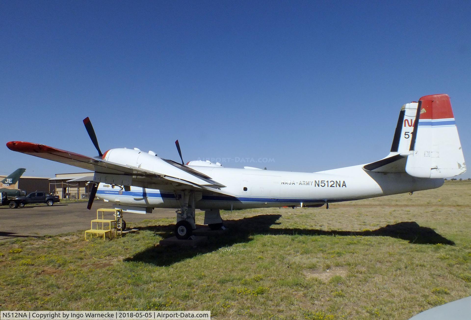 N512NA, 1962 Grumman OV-1B Mohawk C/N 39B, Grumman OV-1B Mohawk at the Texas Air Museum Caprock Chapter, Slaton TX