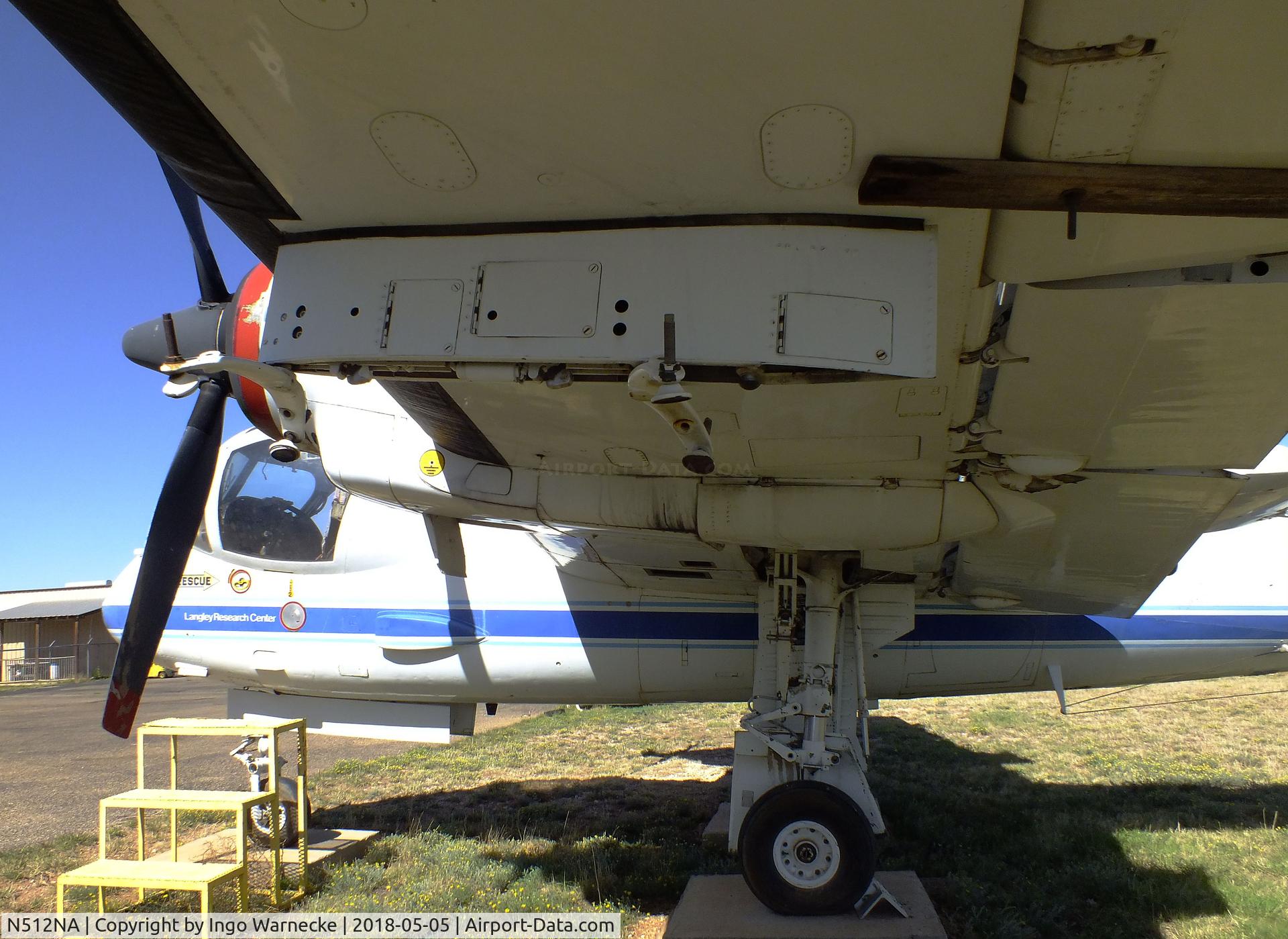 N512NA, 1962 Grumman OV-1B Mohawk C/N 39B, Grumman OV-1B Mohawk at the Texas Air Museum Caprock Chapter, Slaton TX