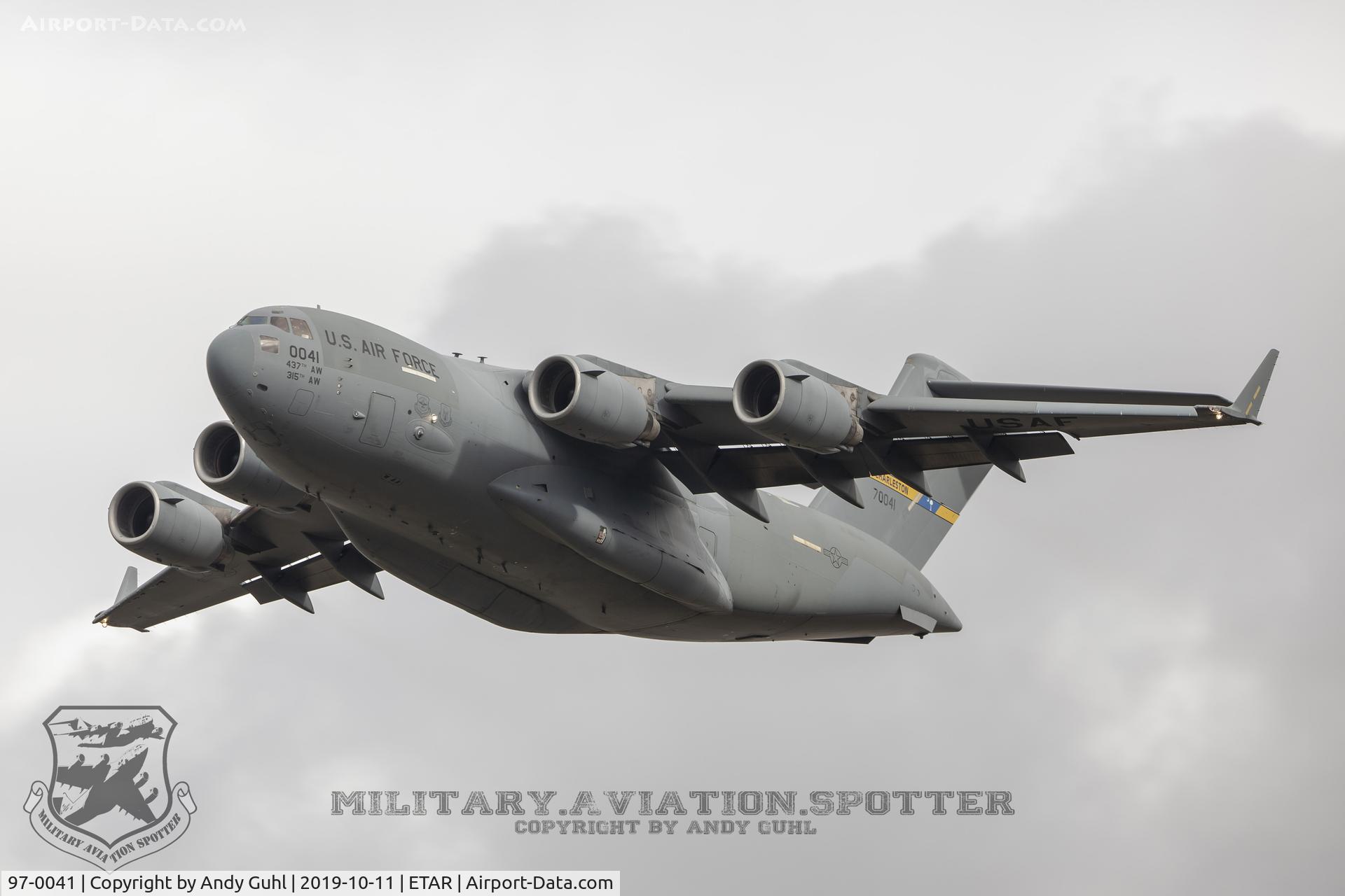 97-0041, 1997 Boeing C-17A Globemaster III C/N 50045/P-41, Moose