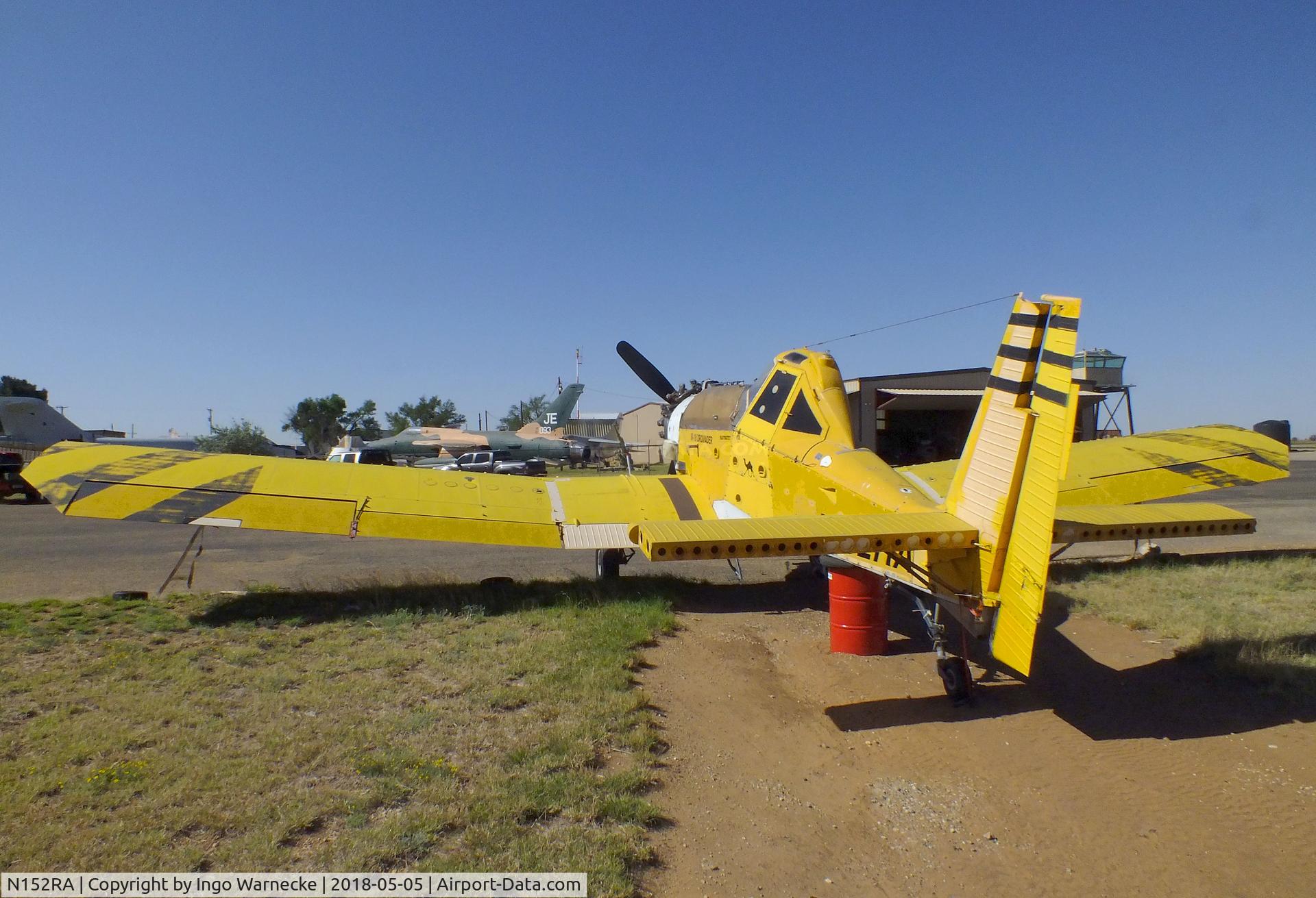 N152RA, 1985 PZL-Mielec M-18A C/N 1Z015-11, PZL-Mielec M-18A Dromader at the Texas Air Museum Caprock Chapter, Slaton TX