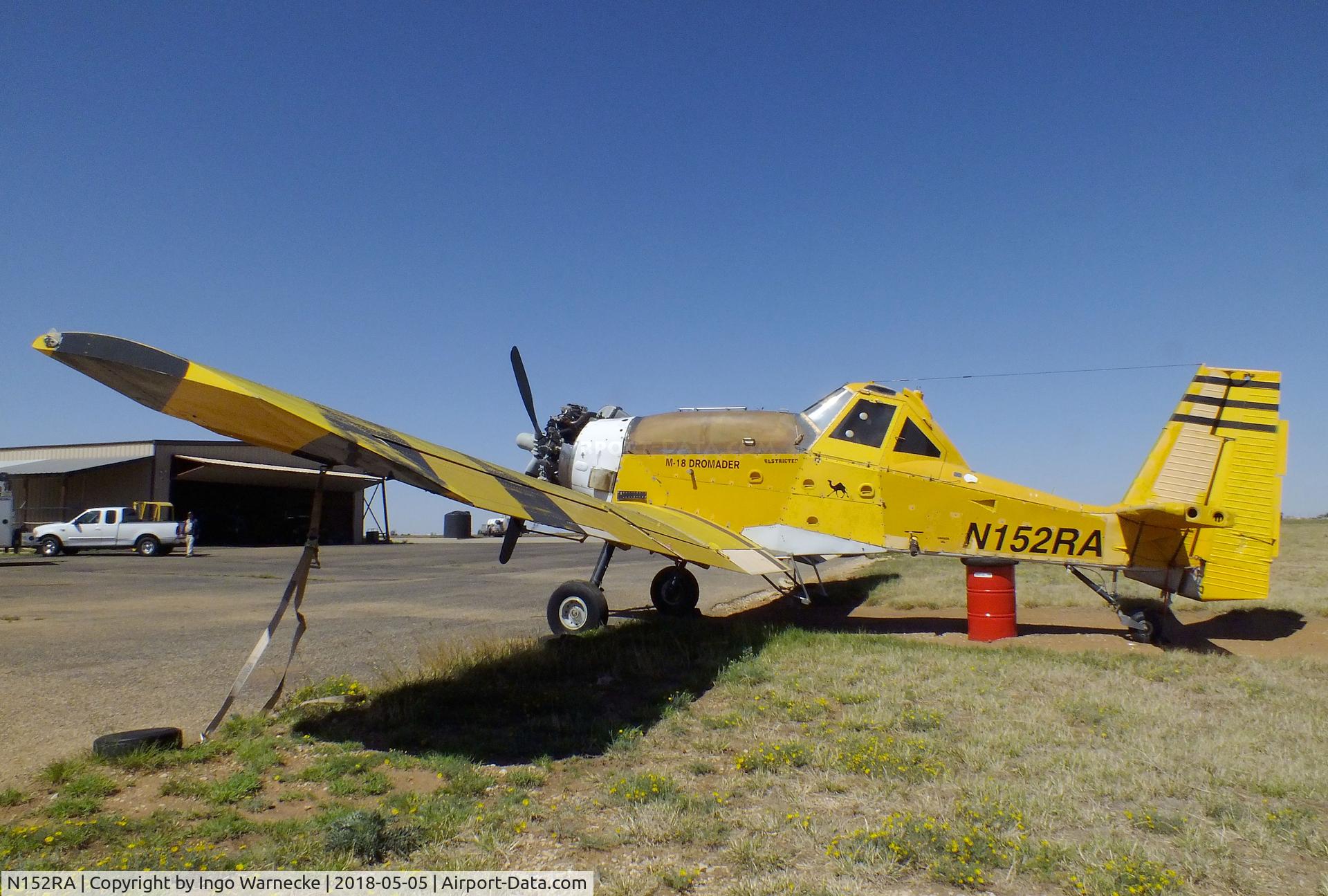 N152RA, 1985 PZL-Mielec M-18A C/N 1Z015-11, PZL-Mielec M-18A Dromader at the Texas Air Museum Caprock Chapter, Slaton TX