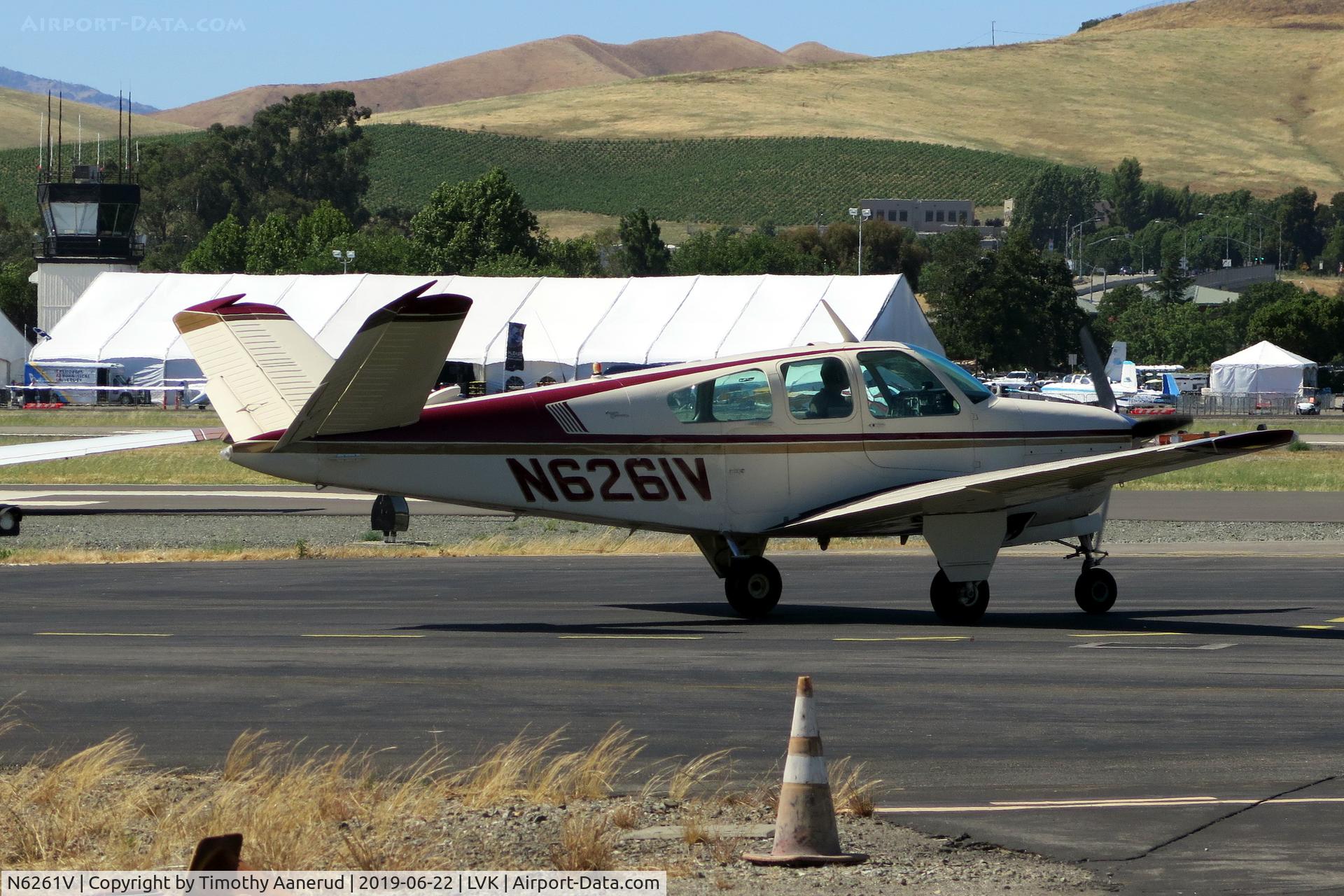 N6261V, 1967 Beech V35 Bonanza C/N D-8593, 1967 Beech V35, c/n: D-8593