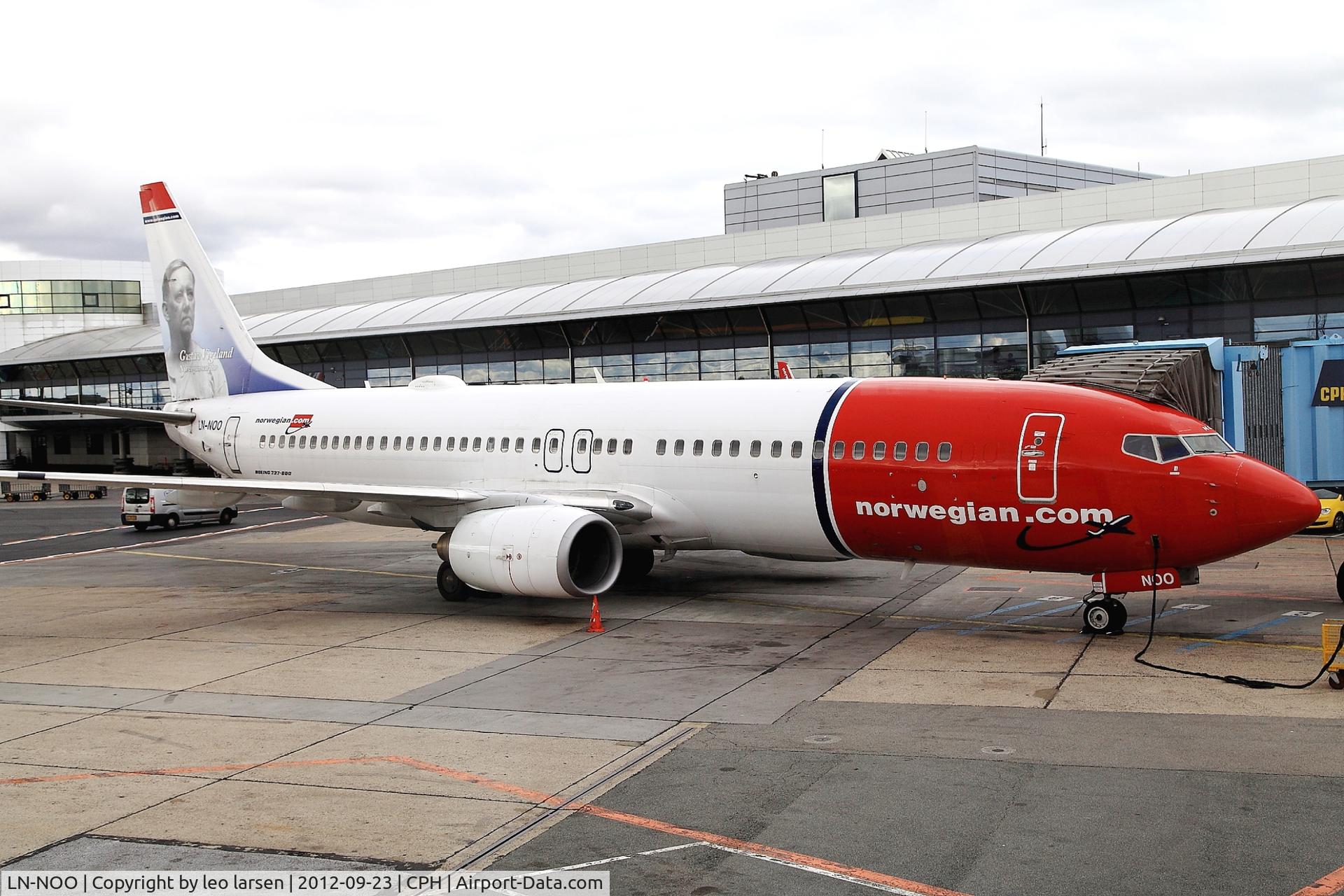 LN-NOO, 2003 Boeing 737-86Q C/N 30289, Copenhagen 23.9.2012