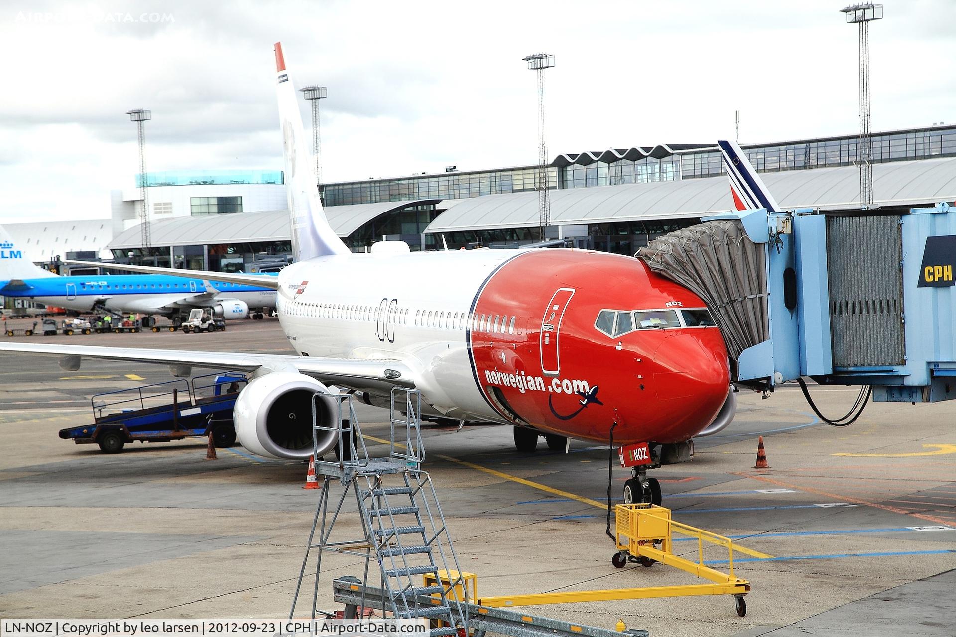 LN-NOZ, 2011 Boeing 737-8JP C/N 39420, Copenhagen 23.9.2012