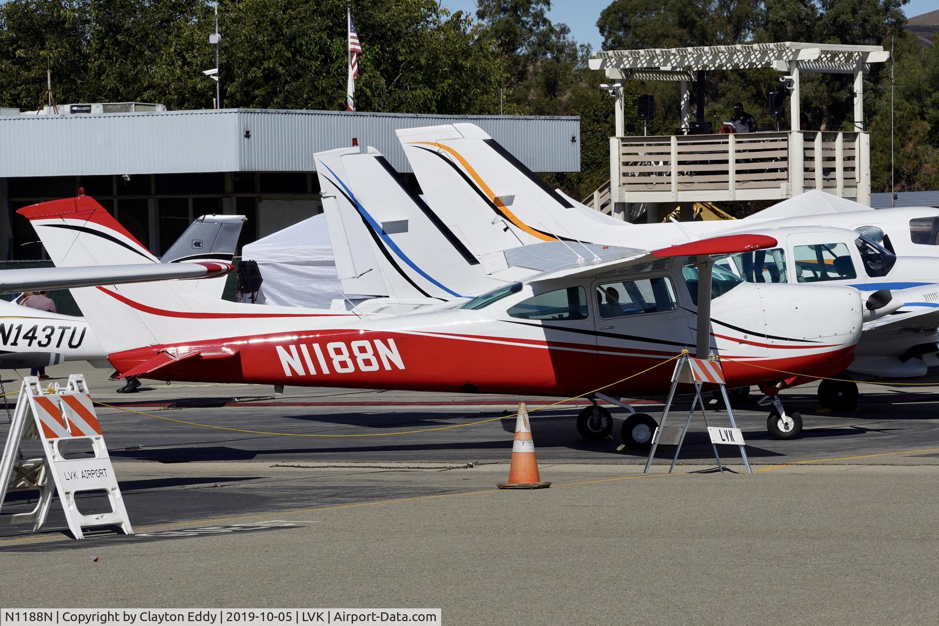 N1188N, 1978 Cessna R182 Skylane RG Skylane RG C/N R18200538, Livermore airport airshow 2019.