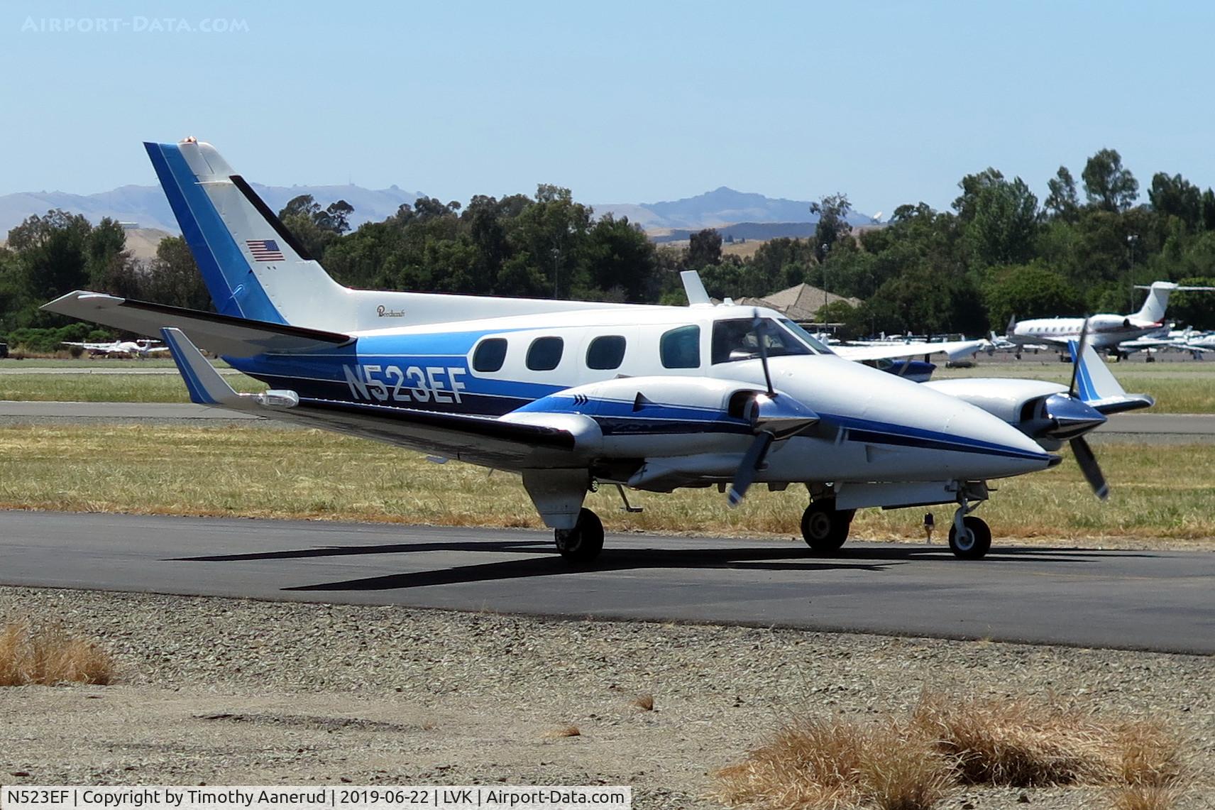 N523EF, 1979 Beech B-60 Duke C/N P-523, 1979 Beech B-60, c/n: P-523, AOPOA Livermore Fly-In