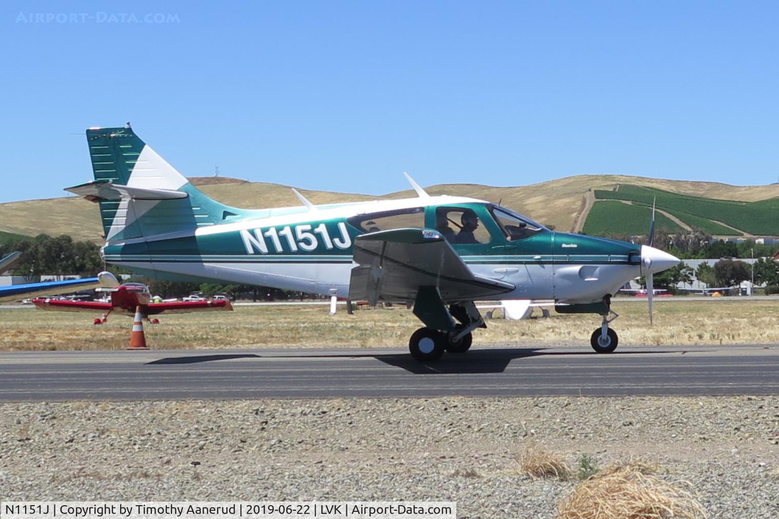 N1151J, 1974 Aero Commander 112 C/N 151, 1974 Aero Commander 112, c/n: 151, AOPOA Livermore Fly-In