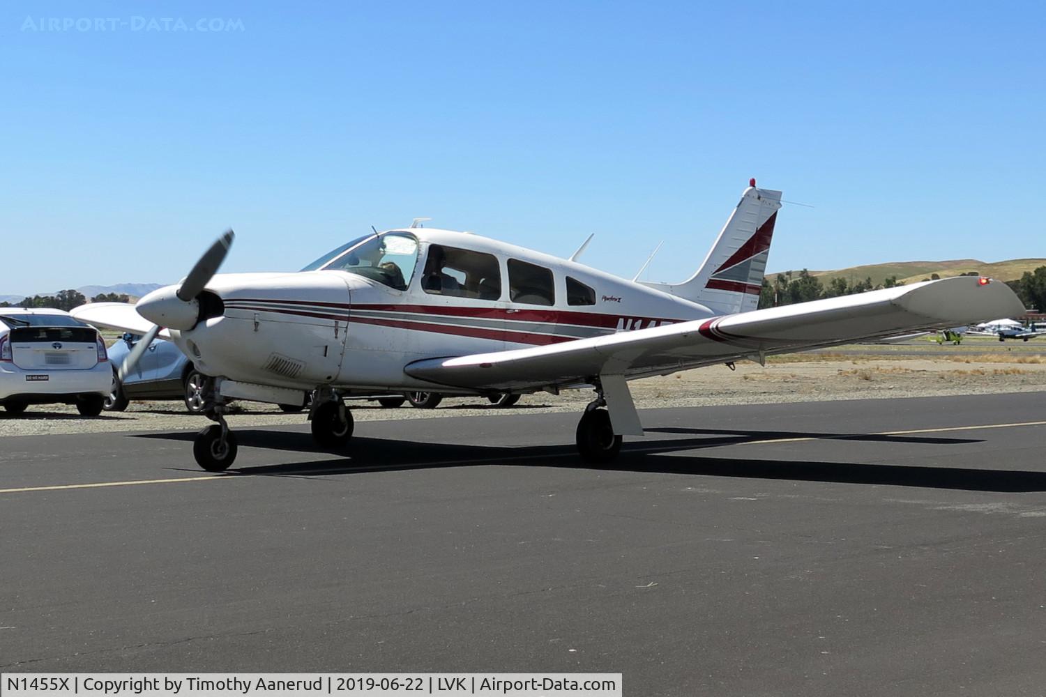 N1455X, 1975 Piper PA-28R-200 Cherokee Arrow C/N 28R-7535285, 1975 Piper PA-28R-200 Cherokee Arrow, c/n: 28R-7535285, AOPOA Livermore Fly-In