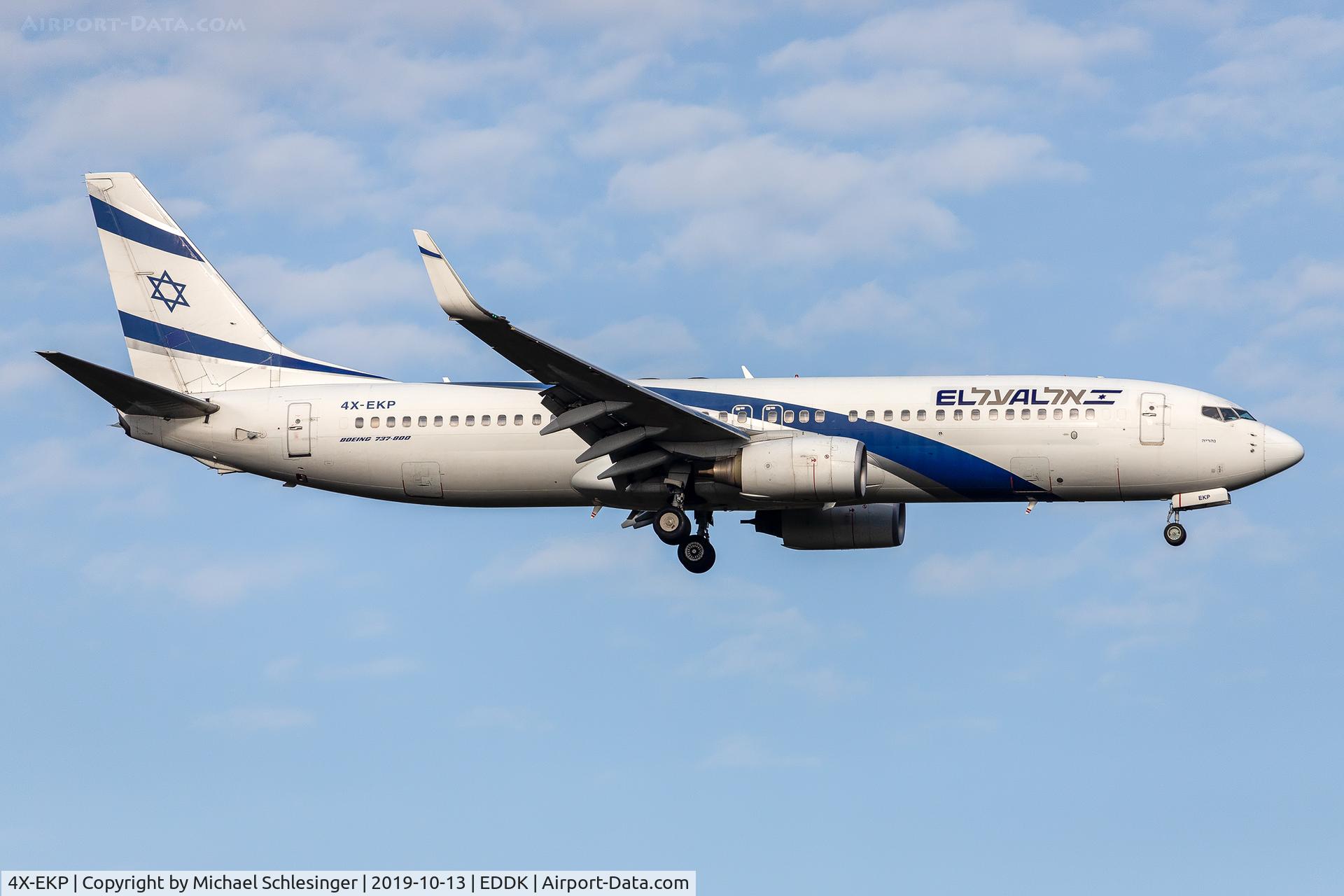 4X-EKP, 2001 Boeing 737-8Q8 C/N 30639, 4X-EKP - Boeing 737-8Q8(WL) - El Al Israel Airlines