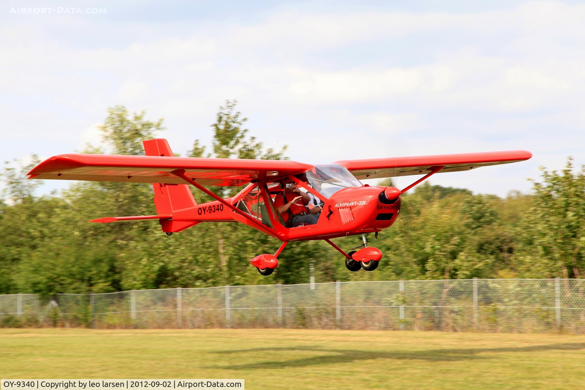 OY-9340, 2007 Aeroprakt A-22L Foxbat C/N 232, Avedøre 2.9.2012