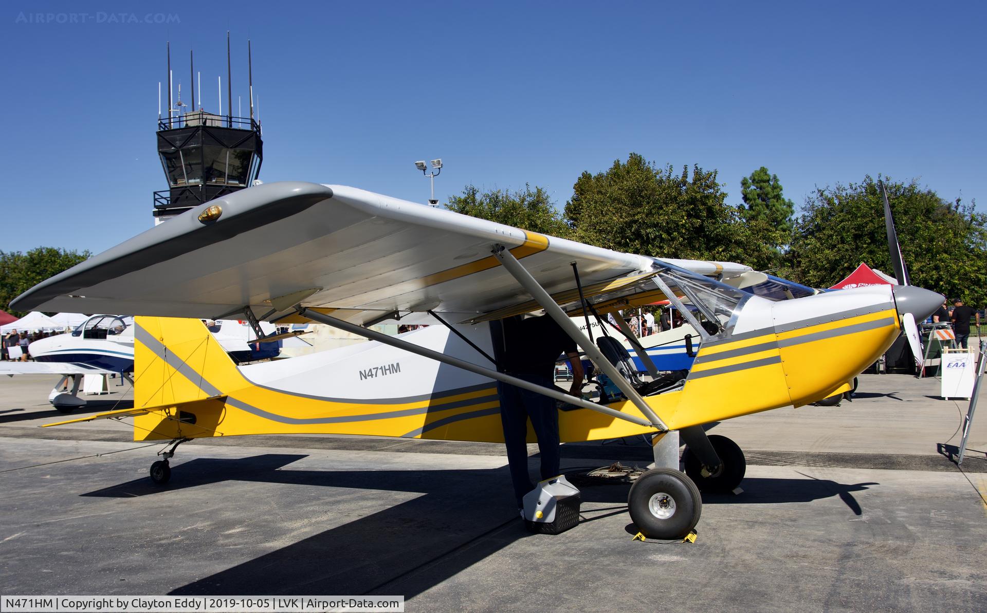 N471HM, 2012 Rans S-7S Courier C/N 1209534, Livermore airport airshow 2019.