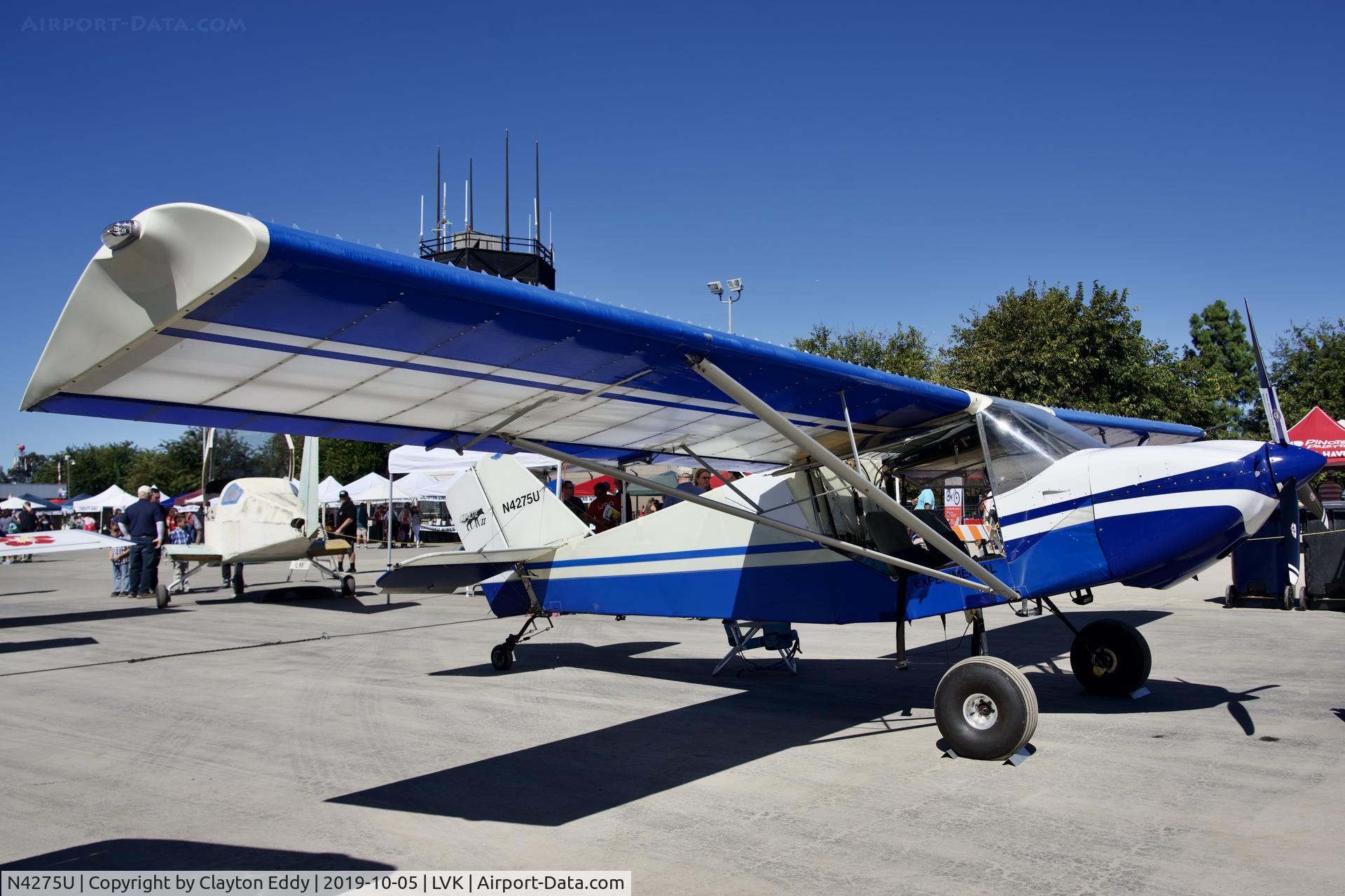 N4275U, 1991 Rans S-6 Coyote C/N 0791211, Livermore airport airshow 2019.