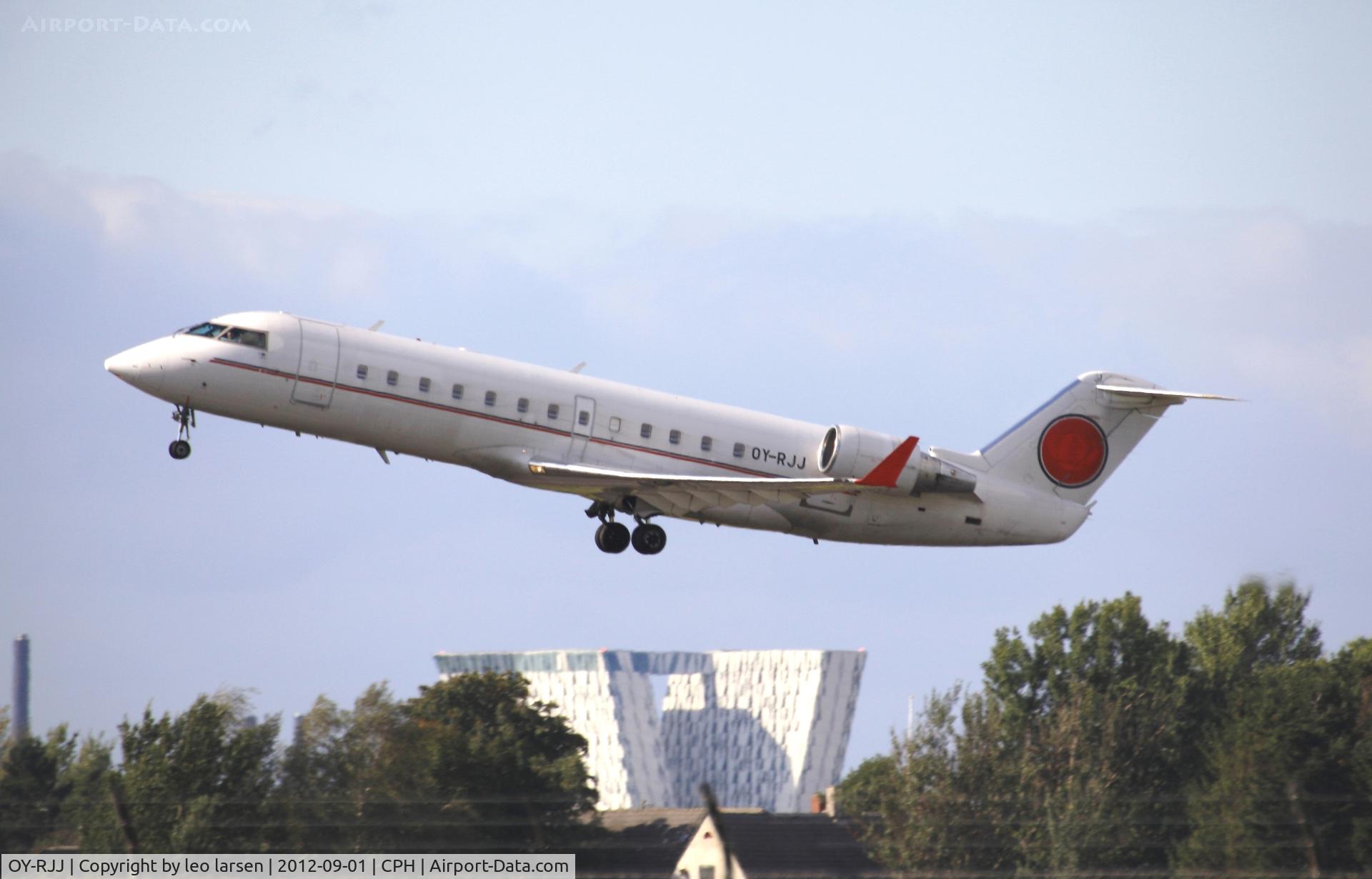 OY-RJJ, 2003 Bombardier CRJ-200ER (CL-600-2B19) C/N 7784, Copenhagen 1.9.2012