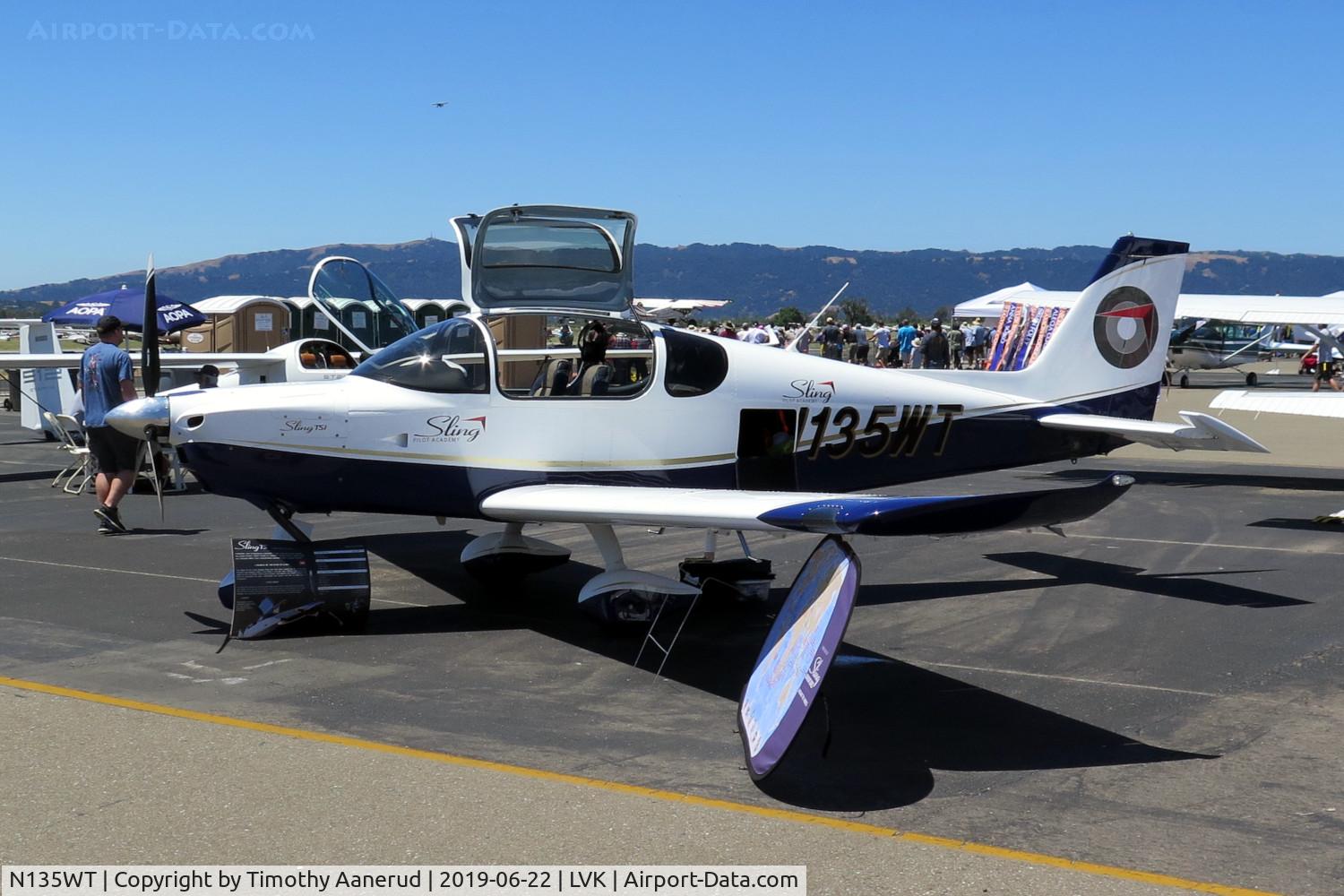 N135WT, 2018 The Airplane Factory Sling 4 TSI C/N 131S, 2018 The Airplane Factory Sling 4 TSI, c/n: 131S, 2019 AOPA Livermore Fly-In