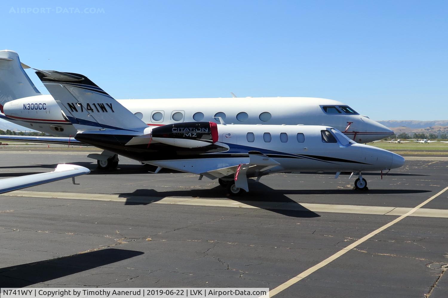 N741WY, 2015 Cessna 525 Citation M2 C/N 525-0875, 2015 Cessna 525, c/n: 525-0875, ex N875MT, 2019 AOPA Livermore Fly-In