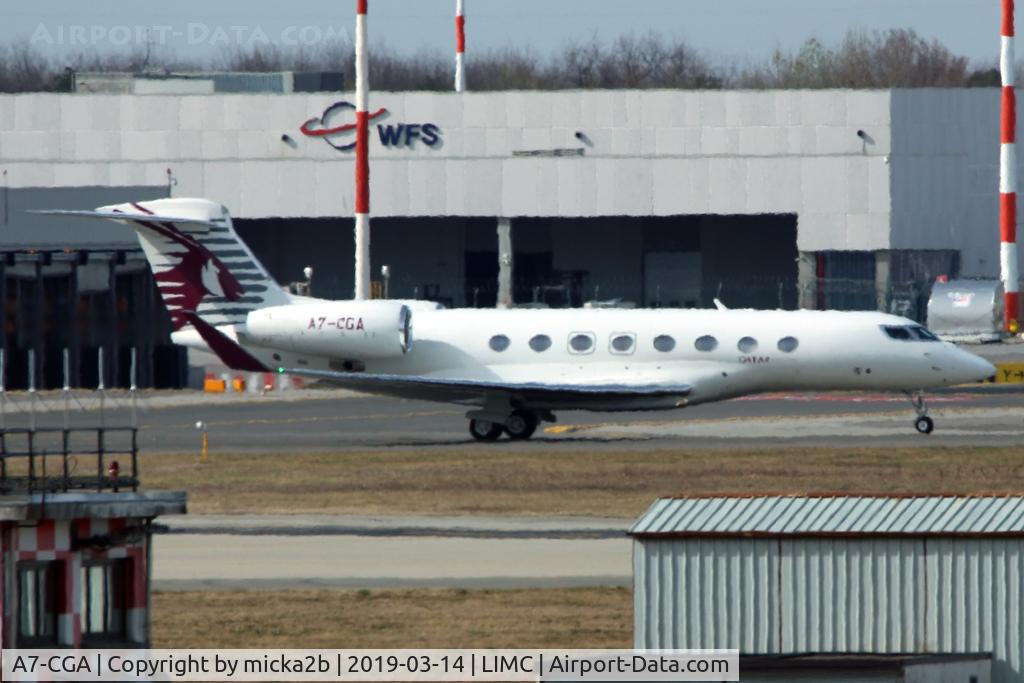A7-CGA, 2015 Gulfstream G-VI (G650ER) C/N 6153, Taxiing