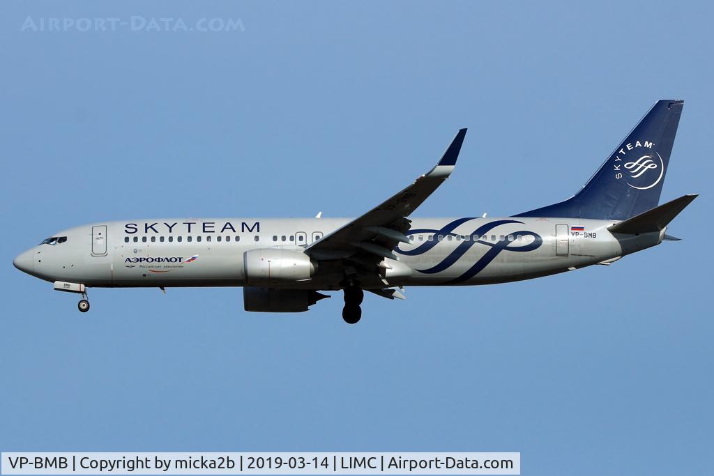 VP-BMB, 2017 Boeing 737-8LJ C/N 41231, Landing