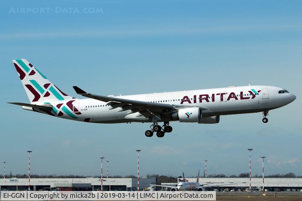 EI-GGN, 2002 Airbus A330-203 C/N 489, Landing