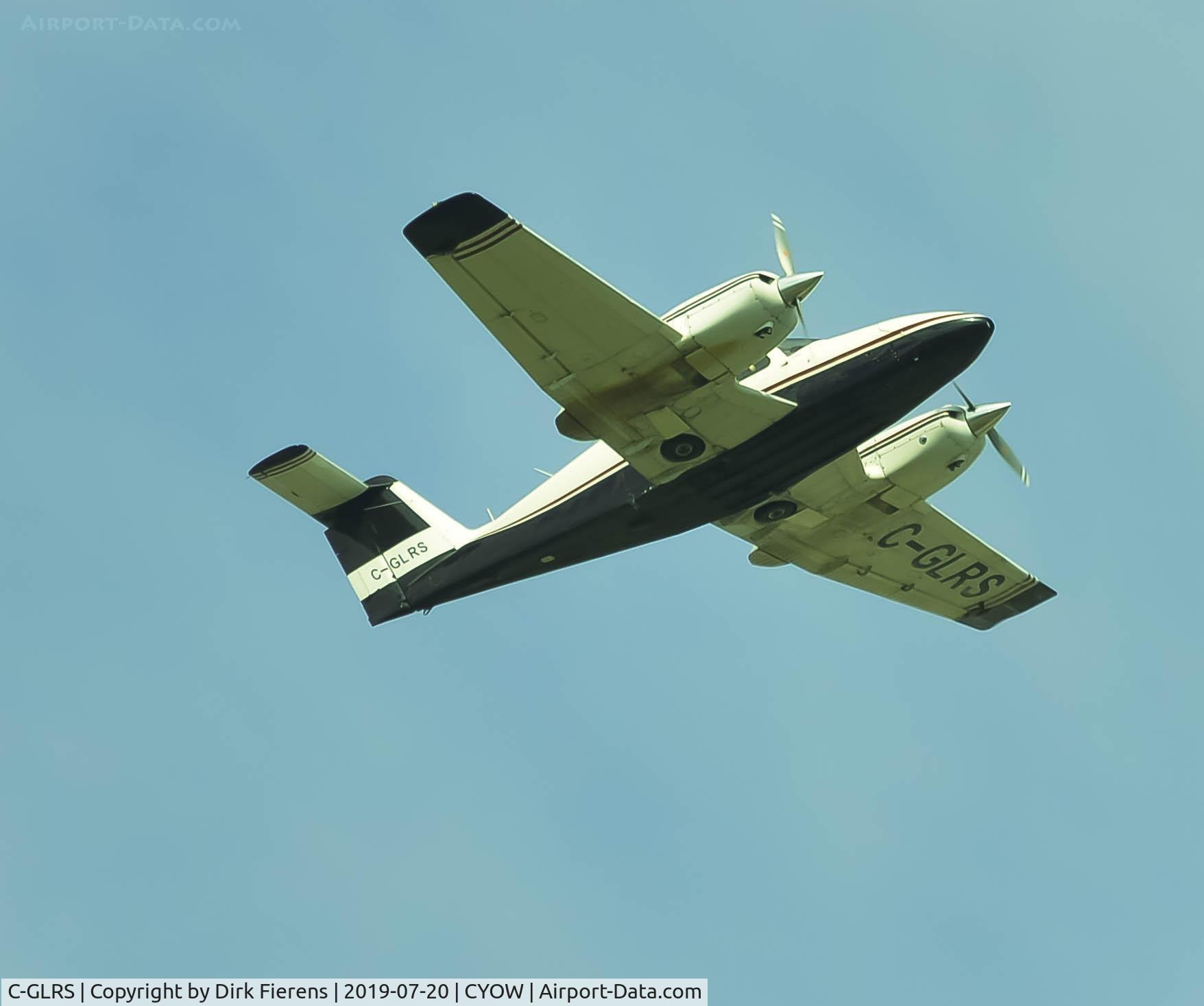 C-GLRS, 1980 Piper PA-44-180 Seminole Seminole C/N 44-8095023, Departing rwy 7