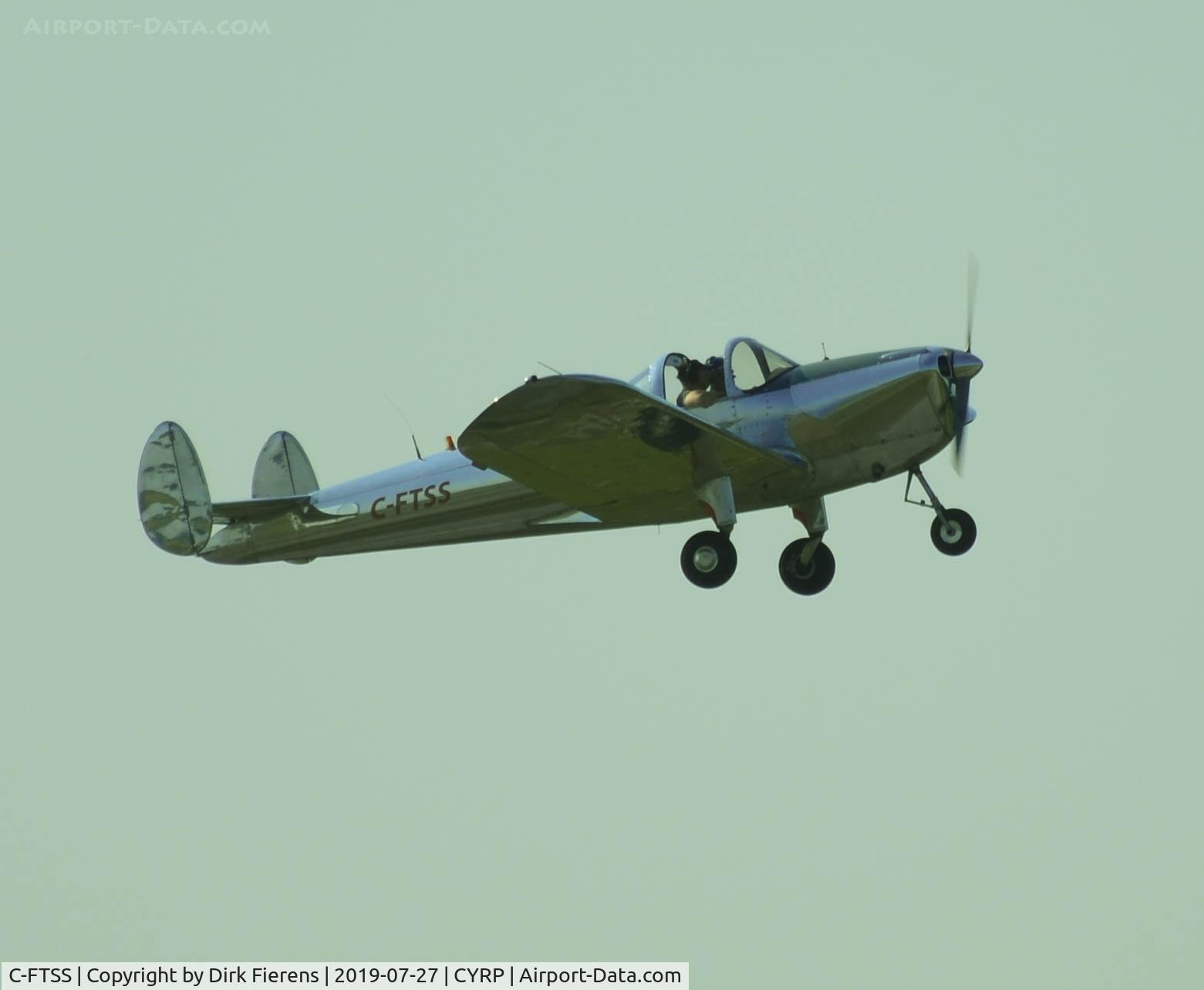 C-FTSS, 1946 Erco 415D Ercoupe C/N 3406, Doing touch and go  at Carp a.p.