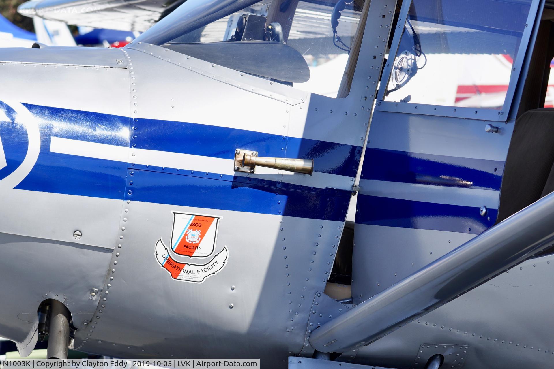 N1003K, 1946 Luscombe 8E Silvaire C/N 3730, Livermore airport airshow 2019.