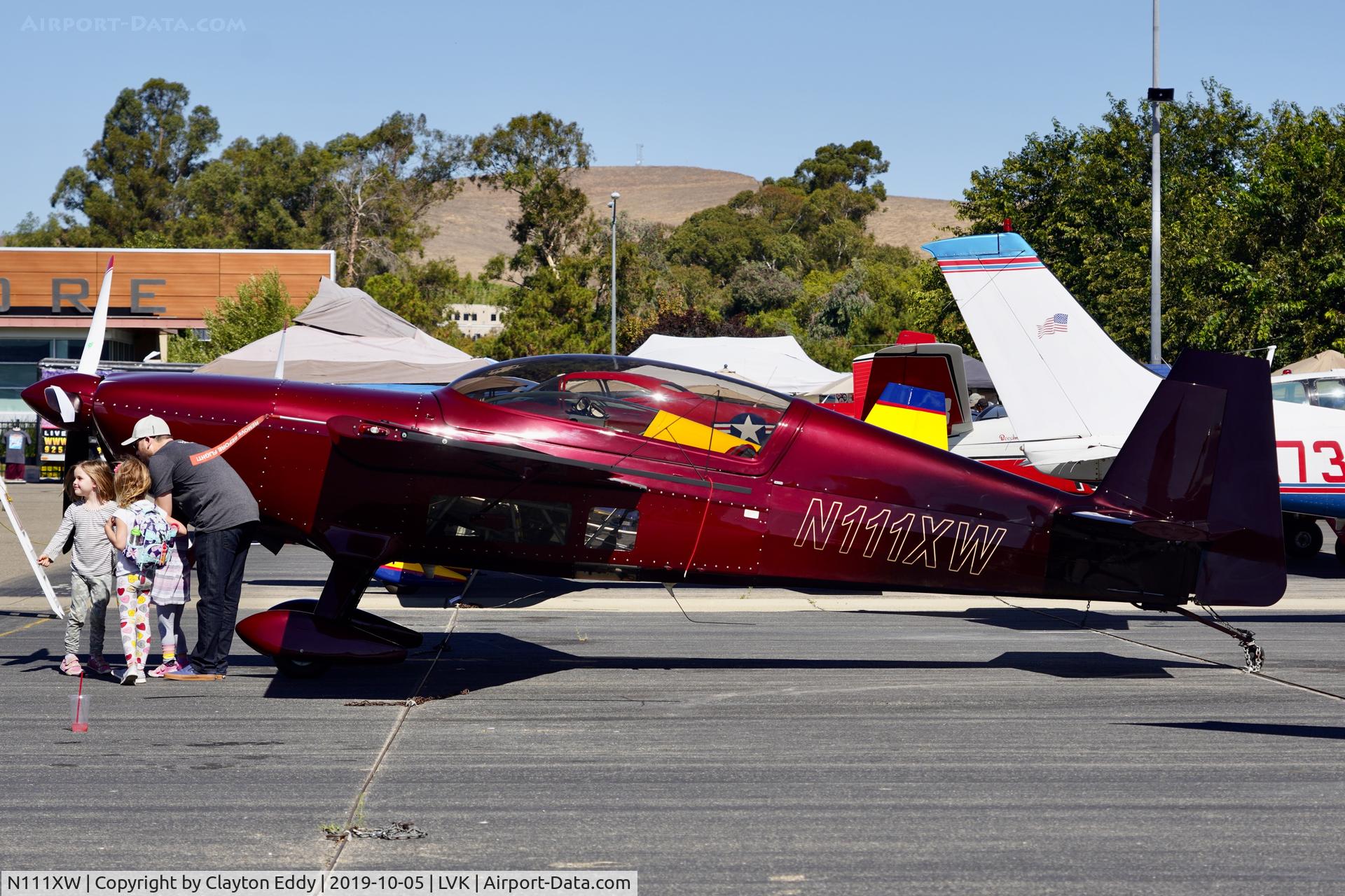 N111XW, 1997 Extra EA-300 C/N 064, Livermore airport airshow 2019.