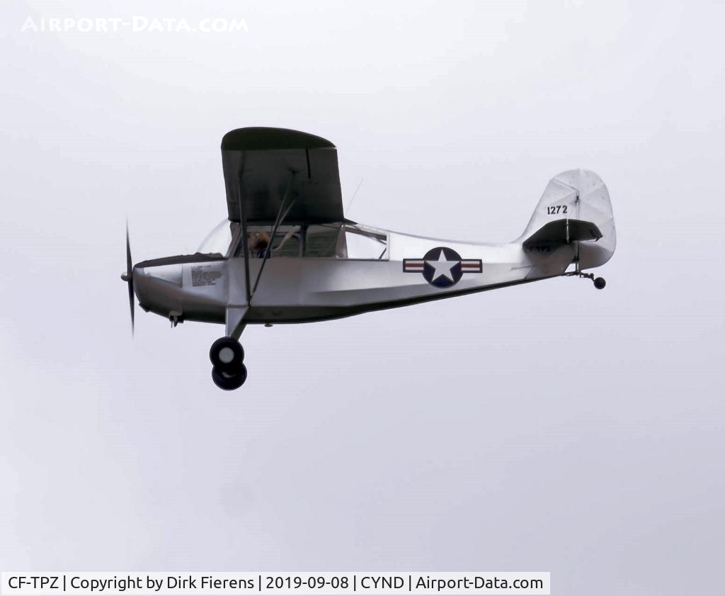 CF-TPZ, 1947 Aeronca 7BCM C/N 7BCM-500, Flyby demonstration
