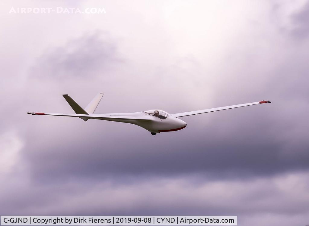 C-GJND, 1973 Start & Flug H101 Salto C/N 23, Landing
