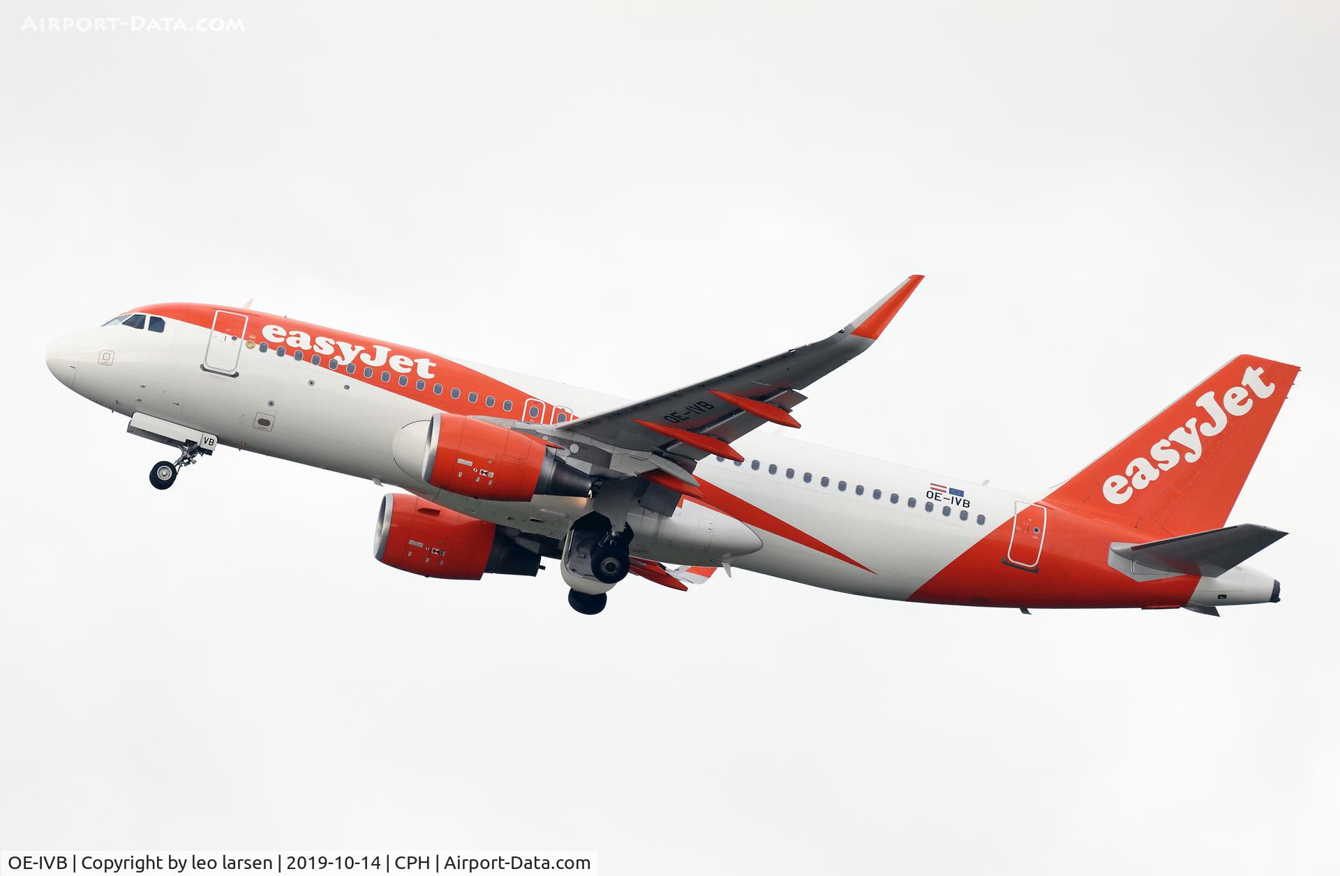 OE-IVB, 2016 Airbus A320-214 C/N 7093, Copenhagen 14.10.2019