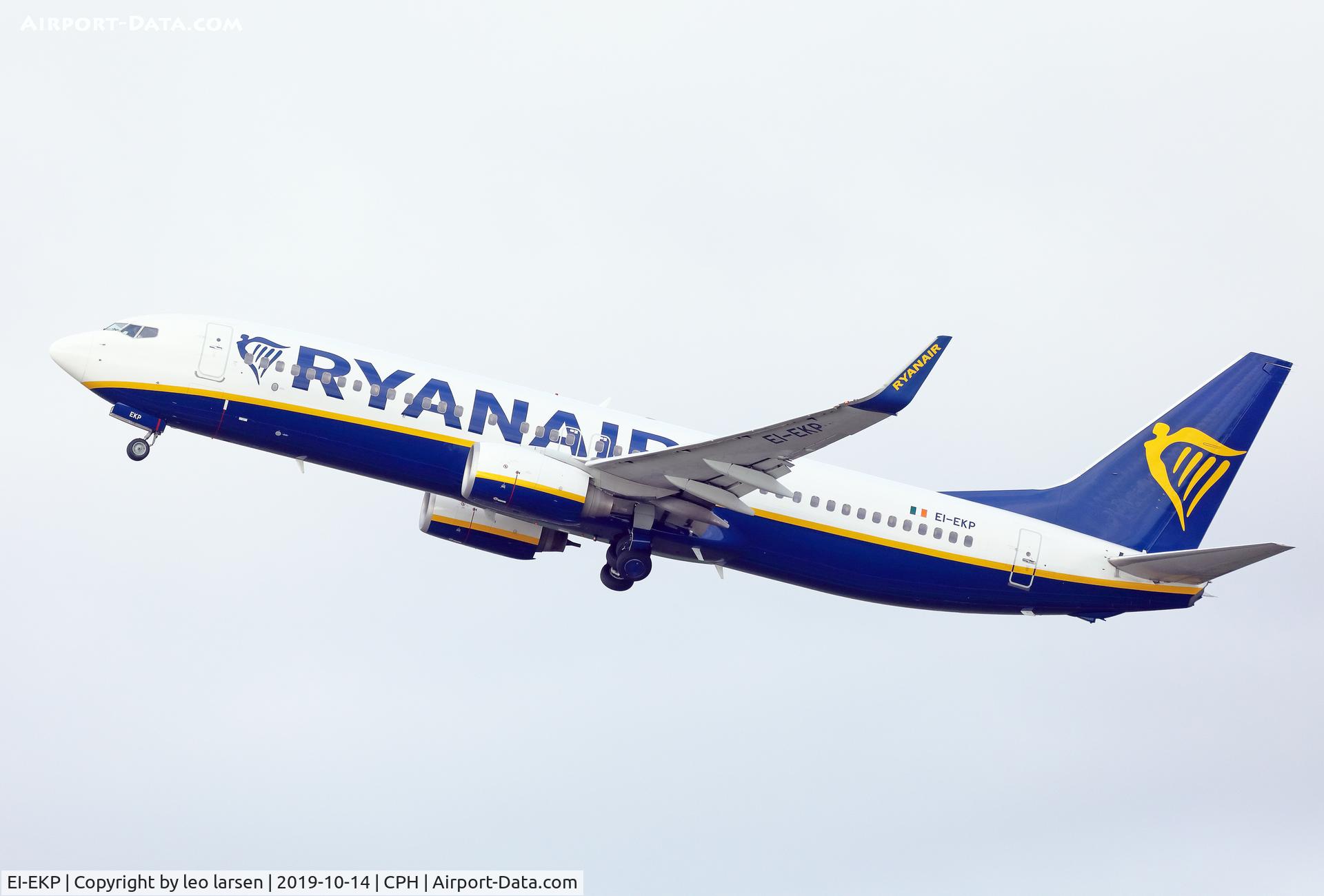 EI-EKP, 2010 Boeing 737-8AS C/N 35028, Copenhagen 14.10.2019