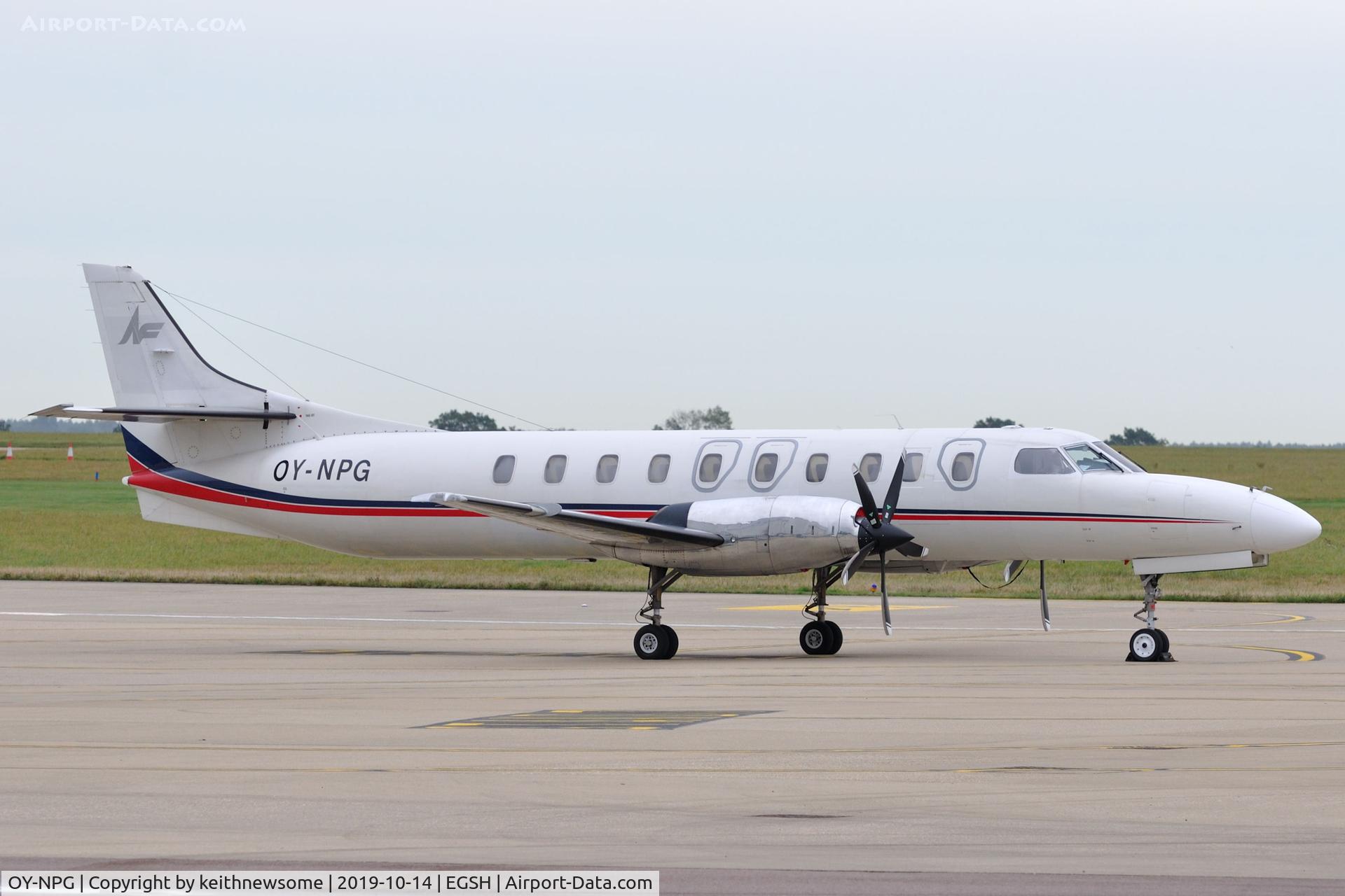 OY-NPG, 1996 Fairchild SA-227DC Metro 23 C/N DC-896B, Return visitor, photo taken today !