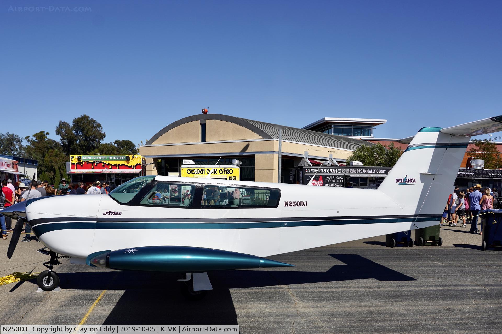 N250DJ, 1980 Bellanca 51 C/N 0003-80, Livermore airport airshow 2019.