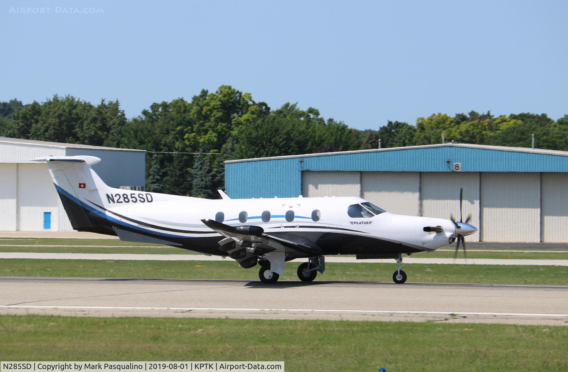 N285SD, 2016 Pilatus PC-12/47E C/N 1635, Pilatus PC-12/47E