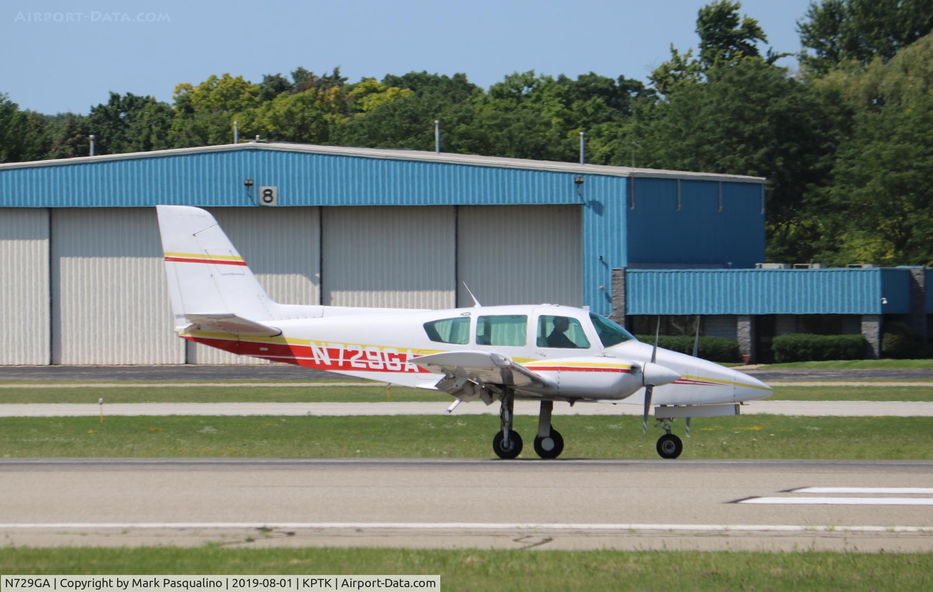 N729GA, 1978 Grumman American GA-7 Cougar C/N GA7-0028, Grumman GA-7