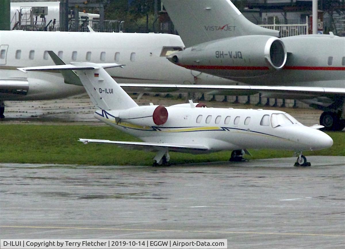 D-ILUI, 2010 Cessna 525A CitationJet CJ2+ C/N 525A-0465, at Luton