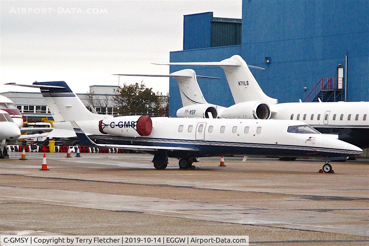 C-GMSY, 2000 Learjet 45 C/N 112, At Luton