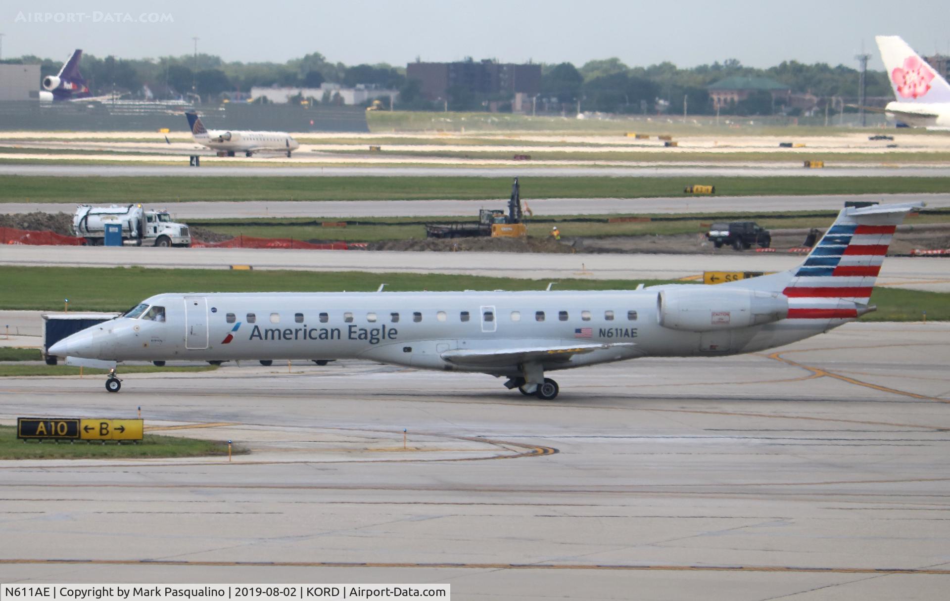 N611AE, 1998 Embraer ERJ-145LR (EMB-145LR) C/N 145074, EMB-145LR