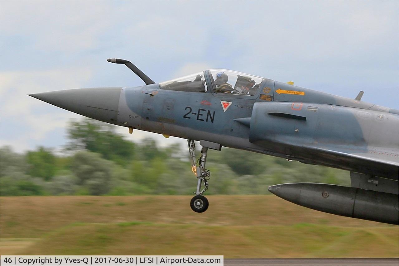 46, Dassault Mirage 2000-5F C/N 213, Dassault Mirage 2000-5F, Landing rwy 29, St Dizier-Robinson Air Base 113 (LFSI) Open day 2017