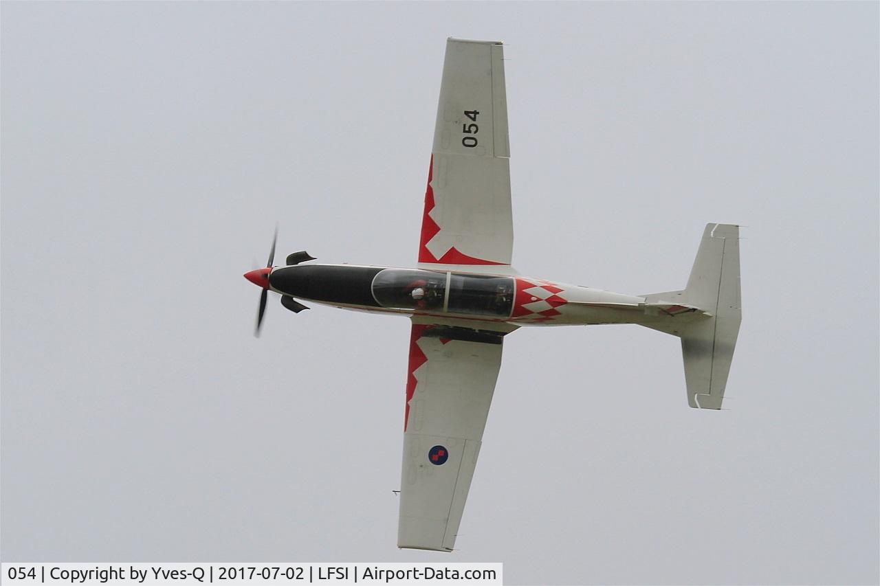 054, Pilatus PC-9M C/N 617, Pilatus PC-9M, Croatian Air Force aerobatic team, On display, St Dizier-Robinson Air Base 113 (LFSI) Open day 2017