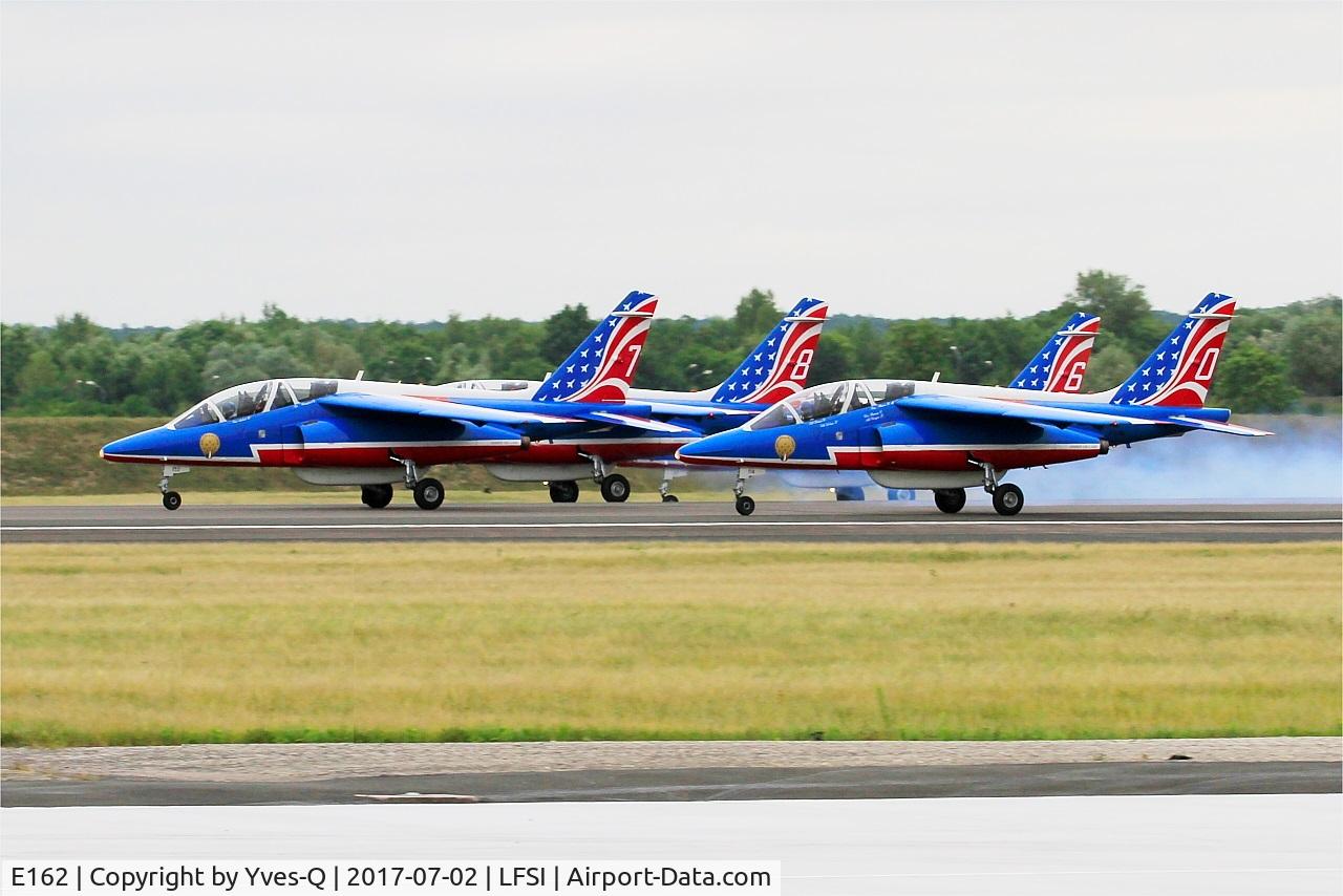 E162, Dassault-Dornier Alpha Jet E C/N E162, Dassault-Dornier Alpha Jet E (F-TERJ), Take off rwy 29, St Dizier-Robinson Air Base 113 (LFSI) Open day 2017