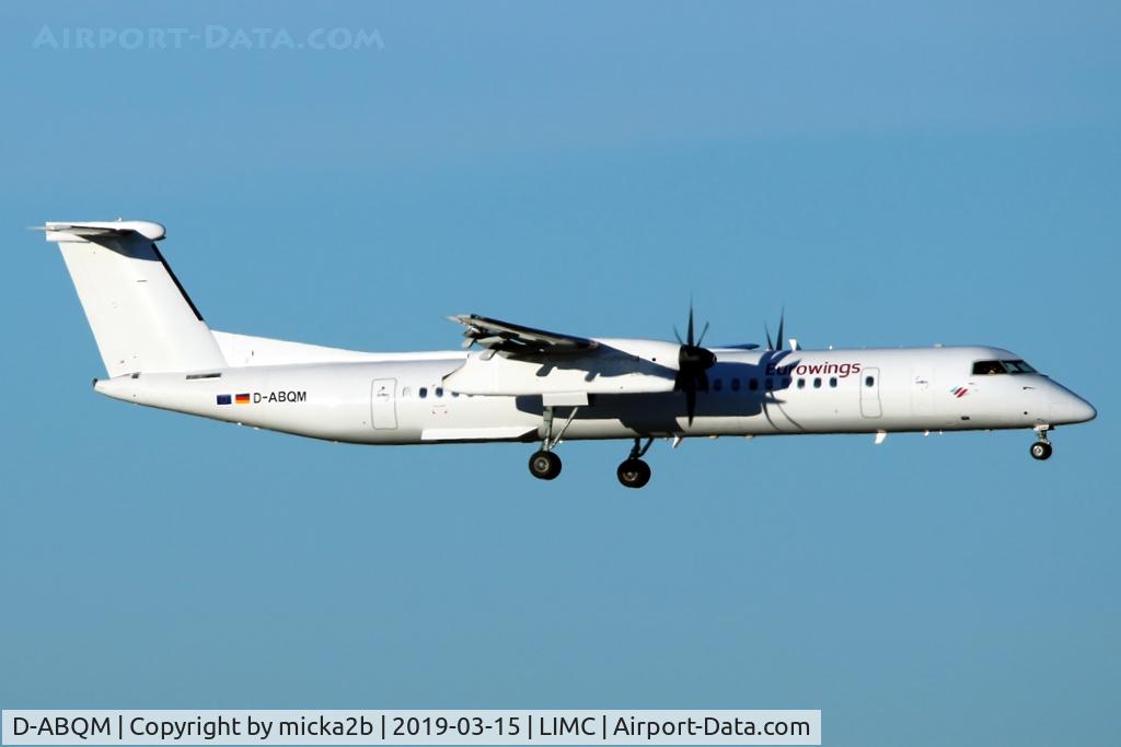 D-ABQM, 2006 De Havilland Canada DHC-8-402Q Dash 8 C/N 4119, Landing