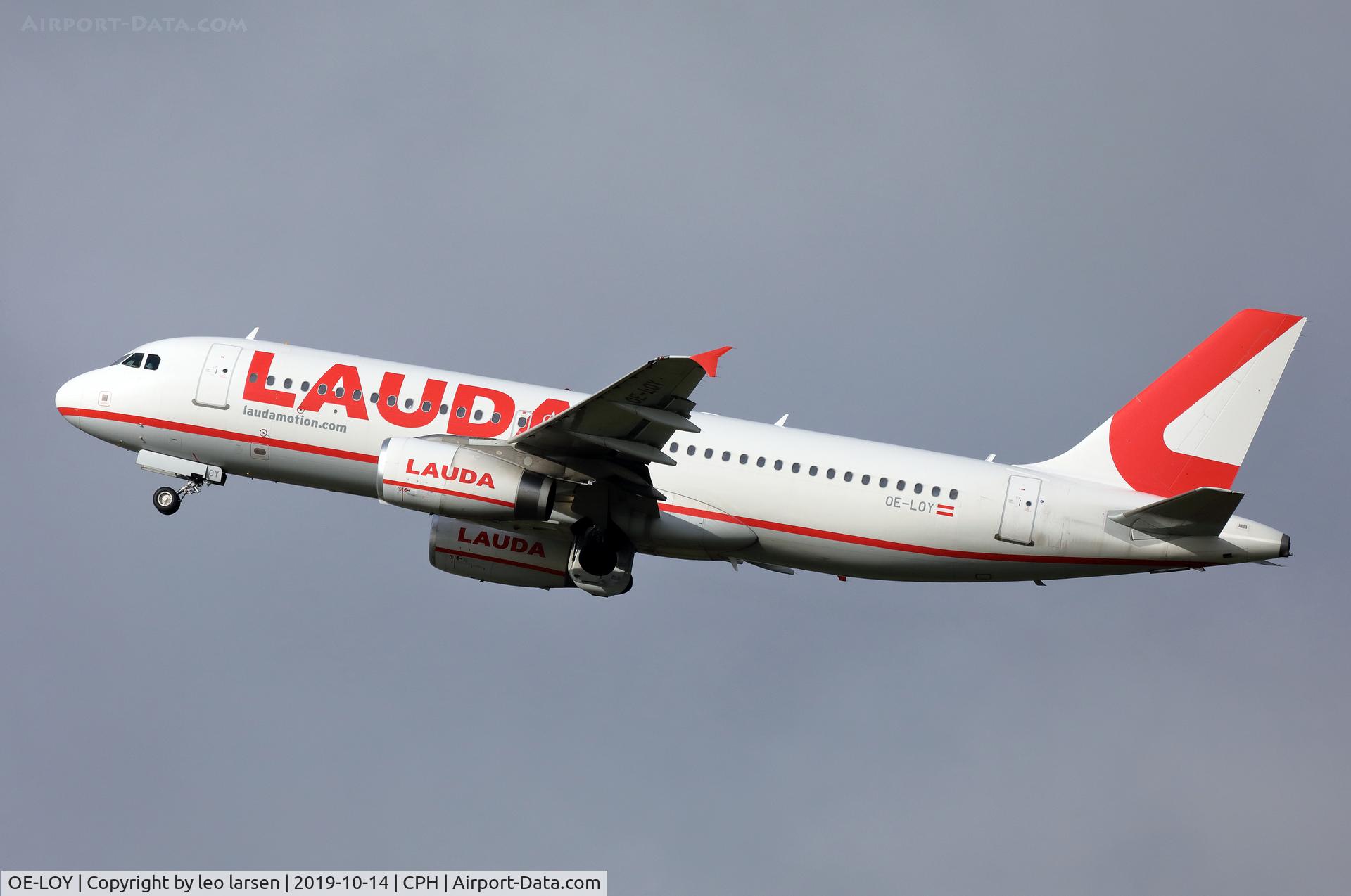 OE-LOY, 2003 Airbus A320-232 C/N 2161, Copenhagen 14.10.2019 T/O R-22R