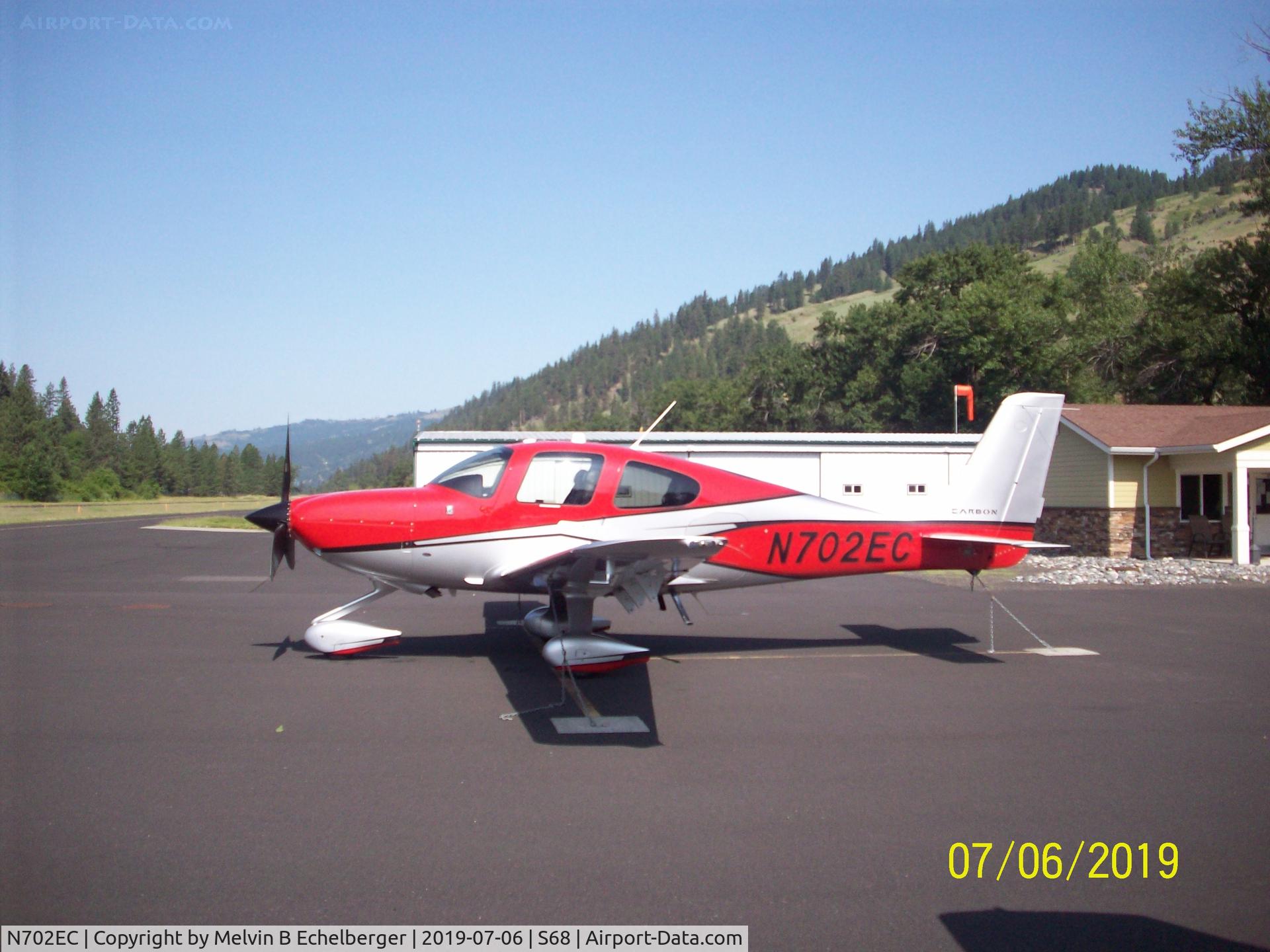 N702EC, 2015 Cirrus SR22T C/N 1301, Orofino ID. 83544 (S68)
