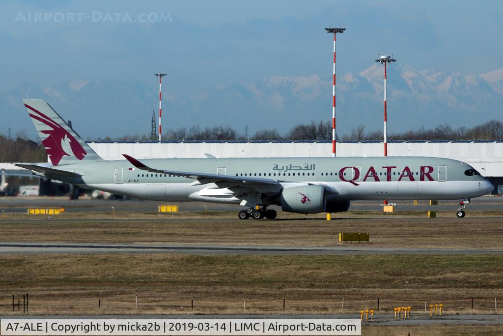A7-ALE, 2015 Airbus A350-941 C/N 008, Taxiing