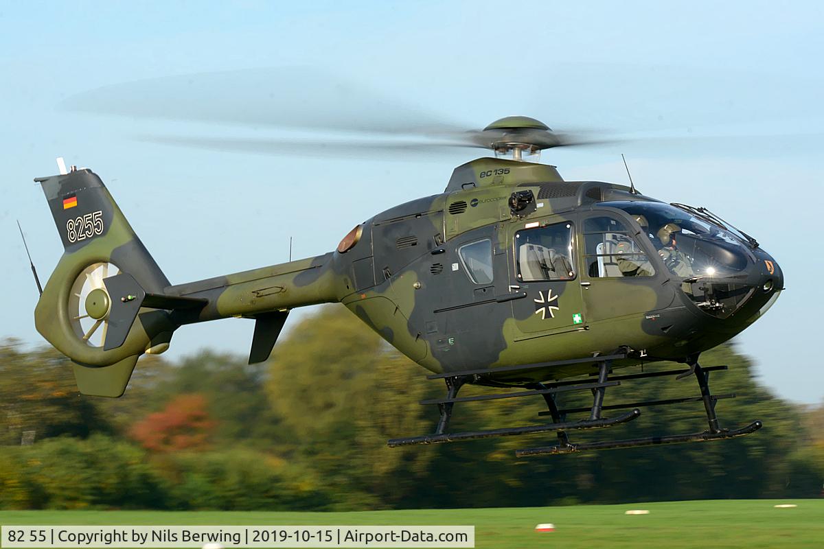 82 55, 1999 Eurocopter EC-135T-1 C/N 0102, 82+55 during training