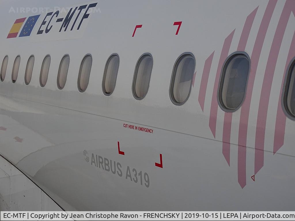 EC-MTF, 2005 Airbus A319-111 C/N 2382, Volotéa