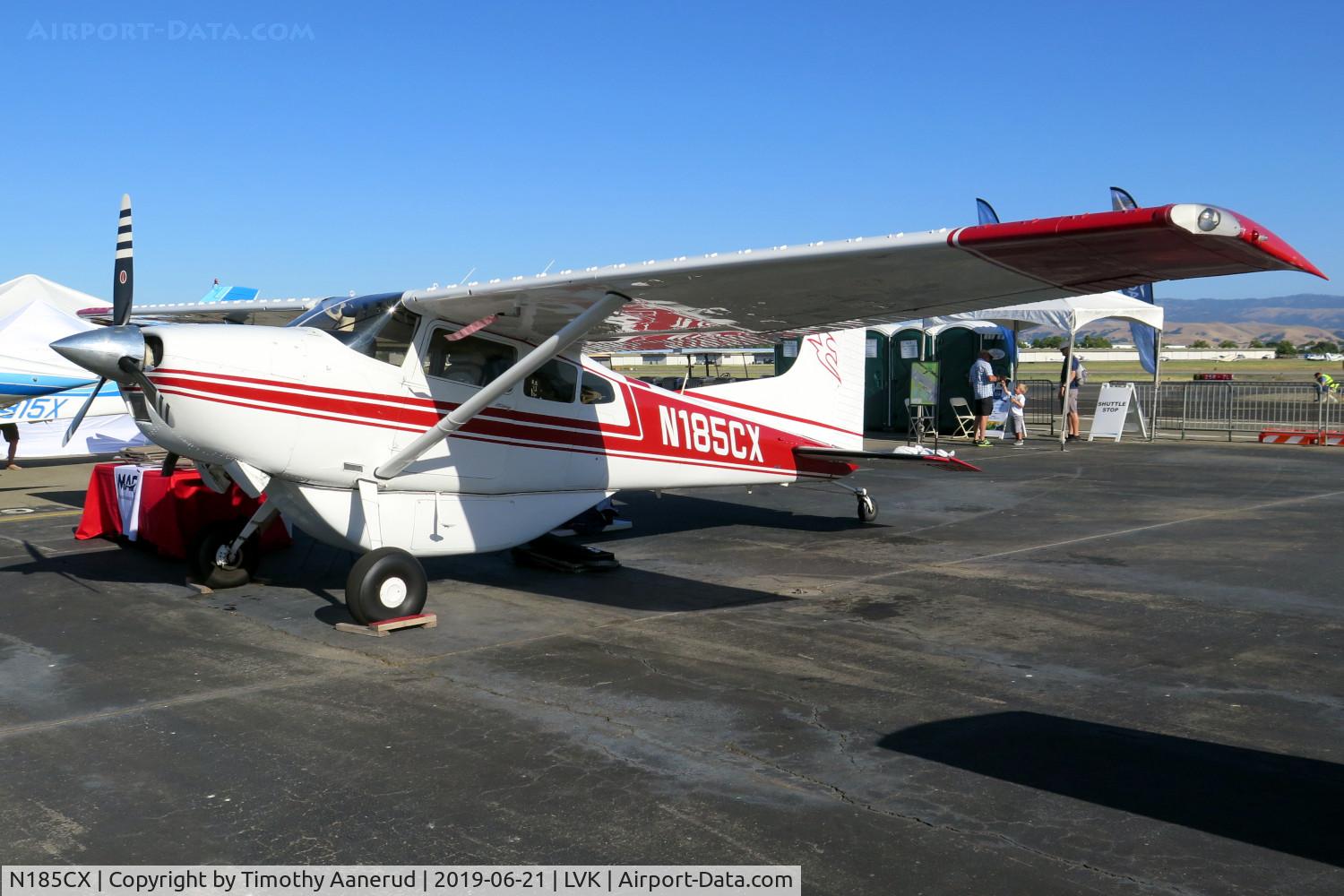 N185CX, 1980 Cessna A185F Skywagon 185 C/N 18504060, 1980 Cessna A185F, c/n: 18504060, 2019 AOPA Livermore Fly-In