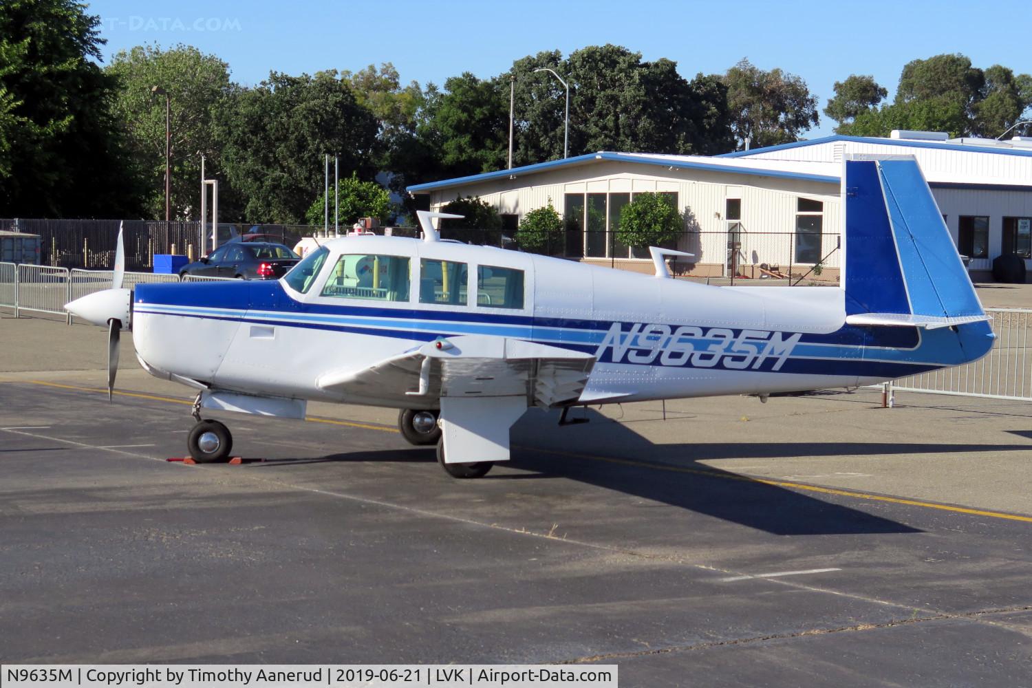N9635M, 1966 Mooney M20F Executive C/N 670212, 1966 Mooney M20F, c/n: 670212, 2019 AOPA Livermore Fly-In